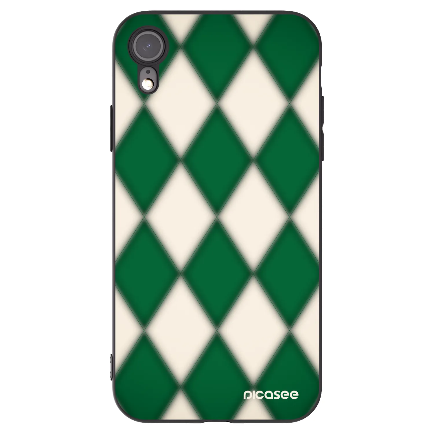 Picasee silikónový čierny obal pre Apple iPhone 6 Plus/6S Plus - Emerald Diamond