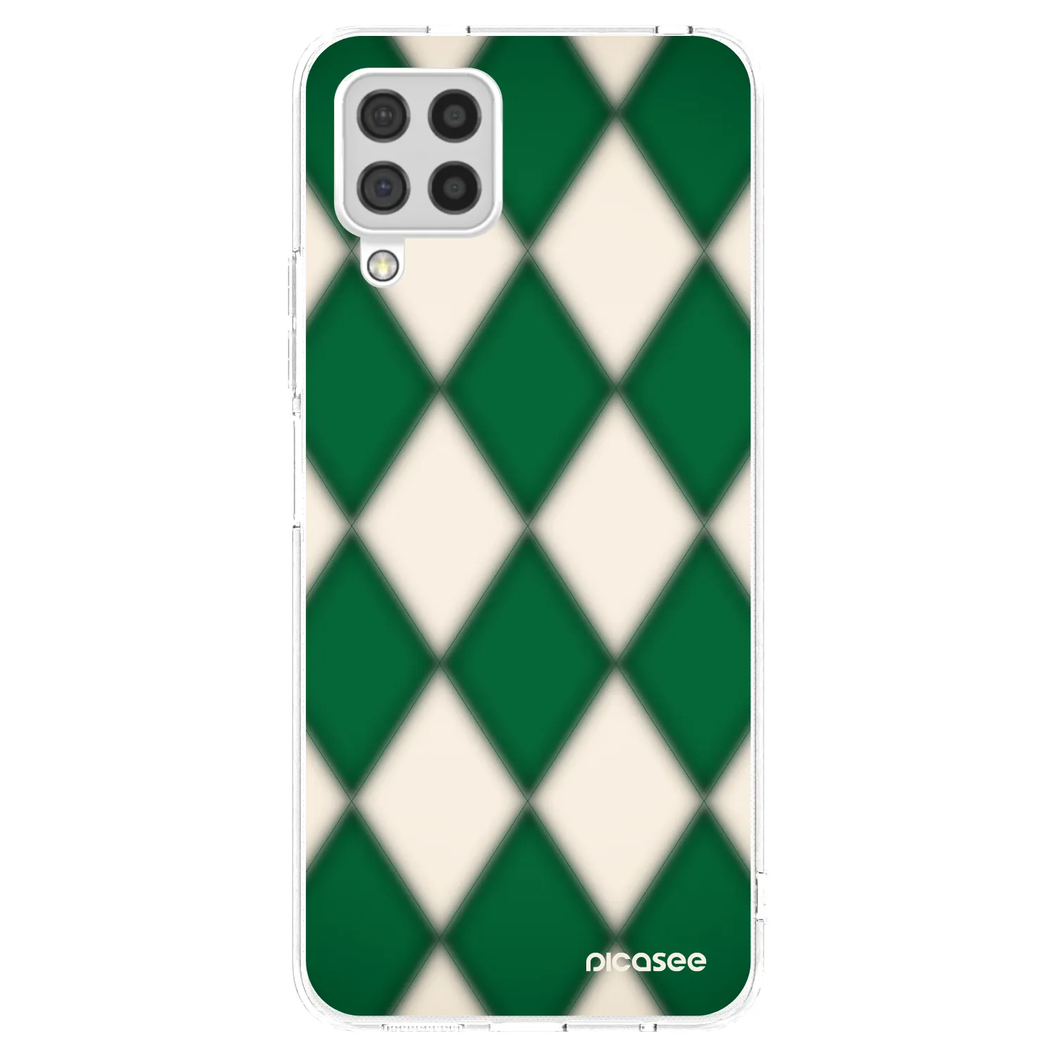 Picasee silikónový prehľadný obal pre Samsung Galaxy A22 A225F 4G - Emerald Diamond
