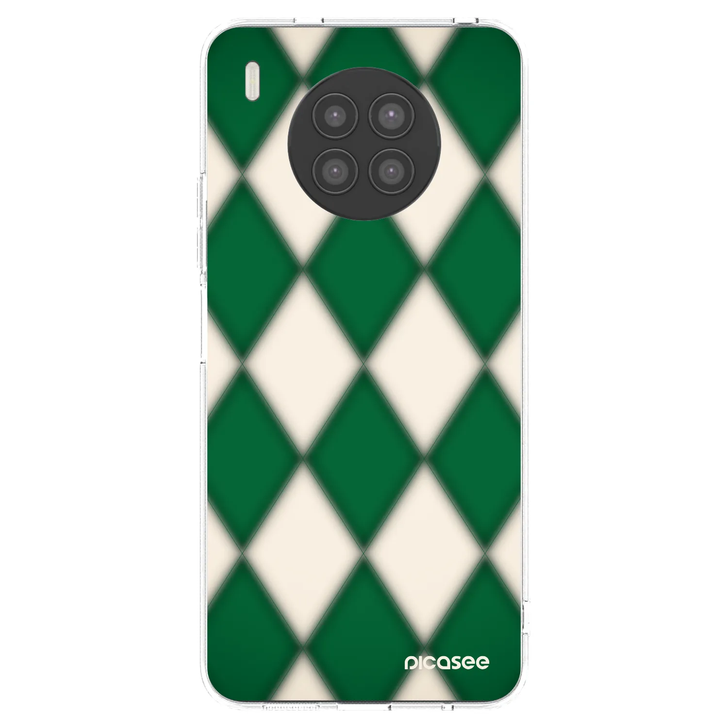 Picasee silikónový prehľadný obal pre Huawei Nova 8i - Emerald Diamond