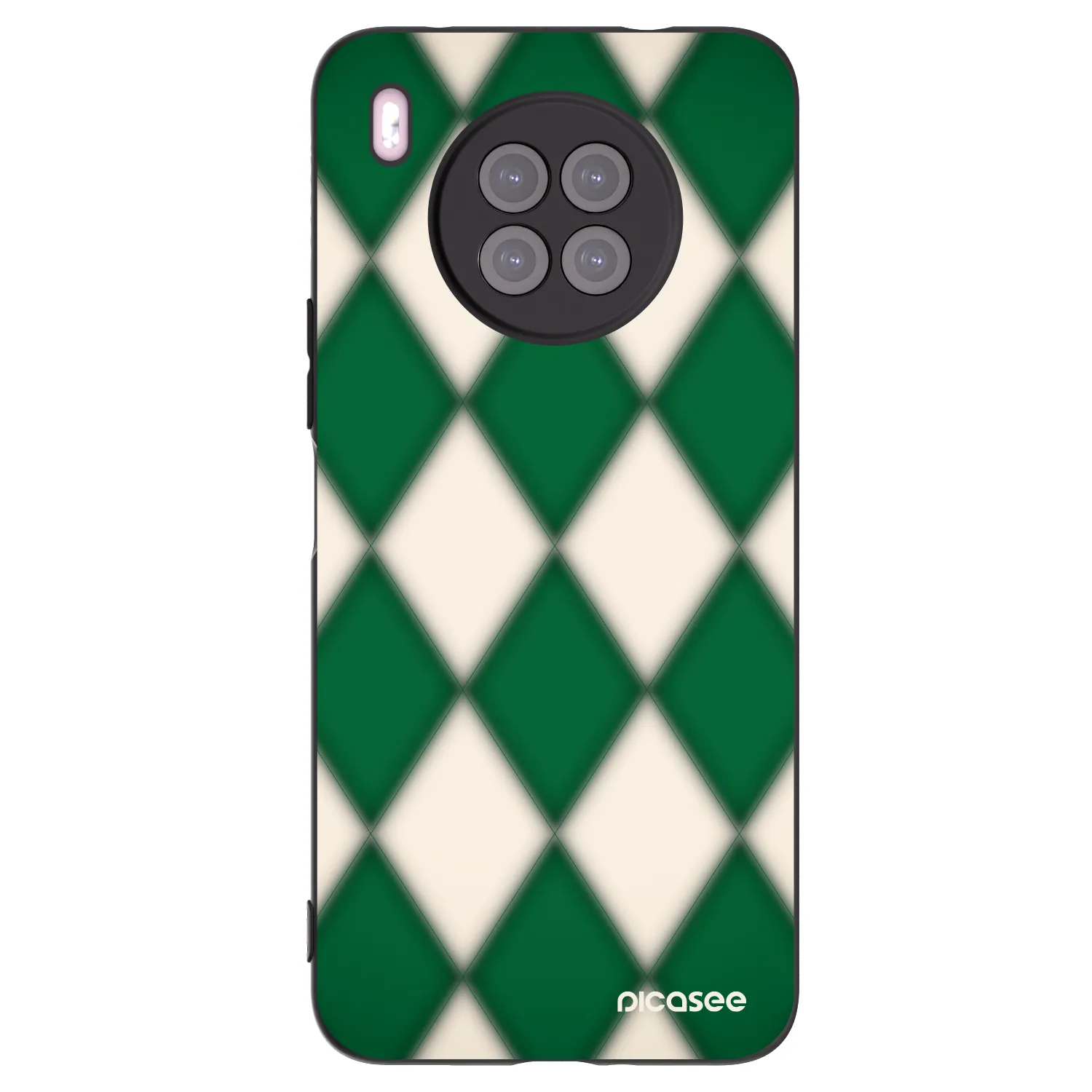 Picasee silikónový čierny obal pre Huawei Nova 8i - Emerald Diamond
