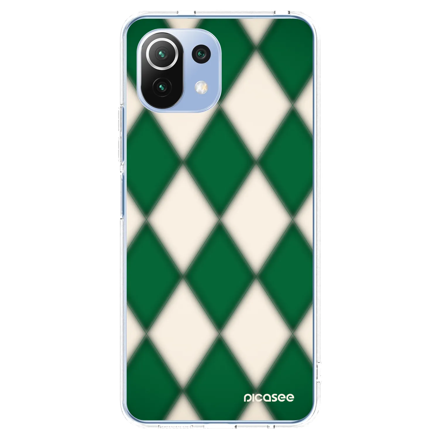 Picasee silikónový prehľadný obal pre Xiaomi 11 Lite 5G NE - Emerald Diamond