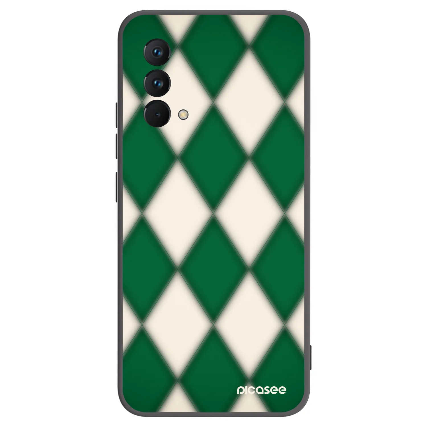 Picasee silikónový čierny obal pre Realme GT Master Edition 5G - Emerald Diamond