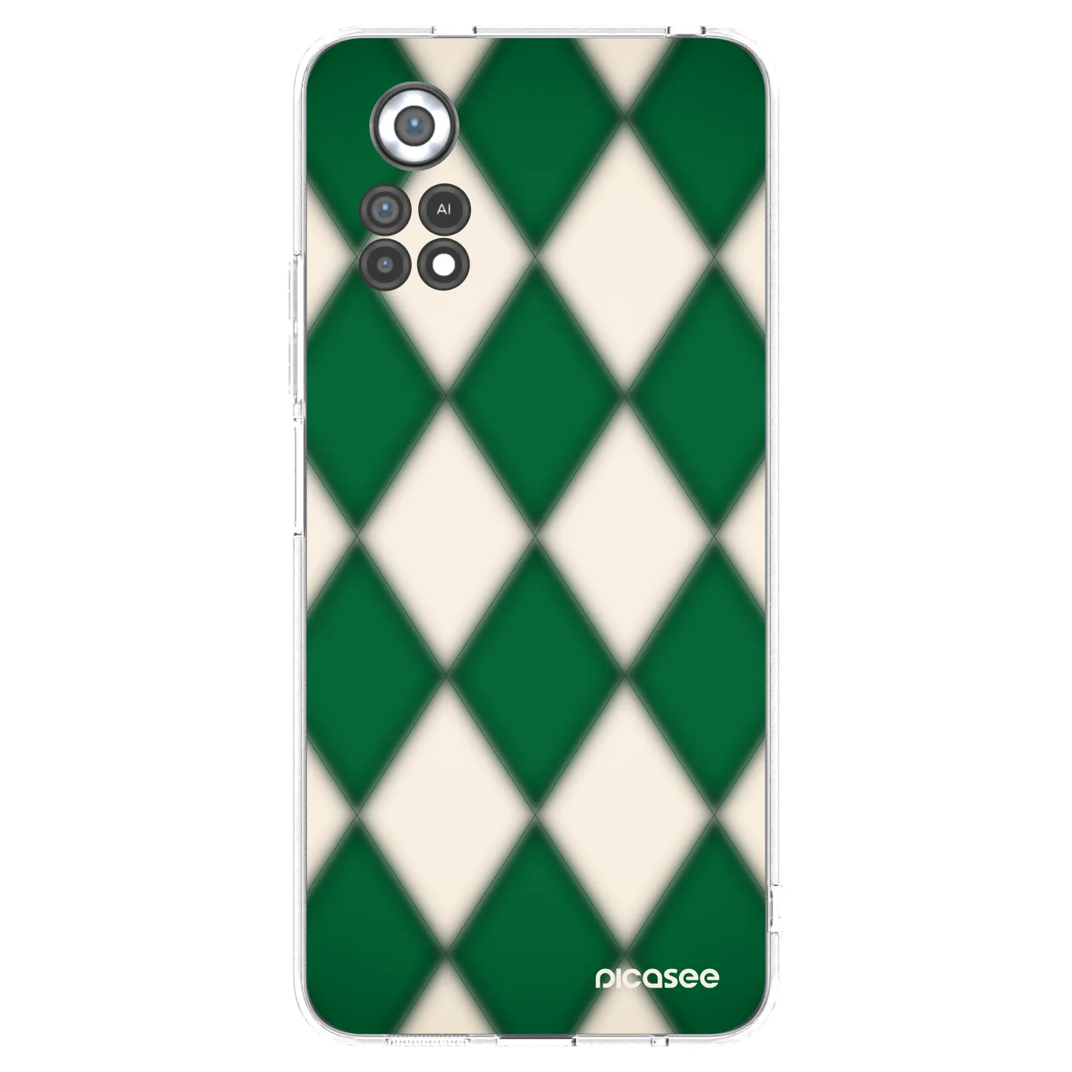 Picasee silikónový prehľadný obal pre Xiaomi Poco X4 Pro 5G - Emerald Diamond