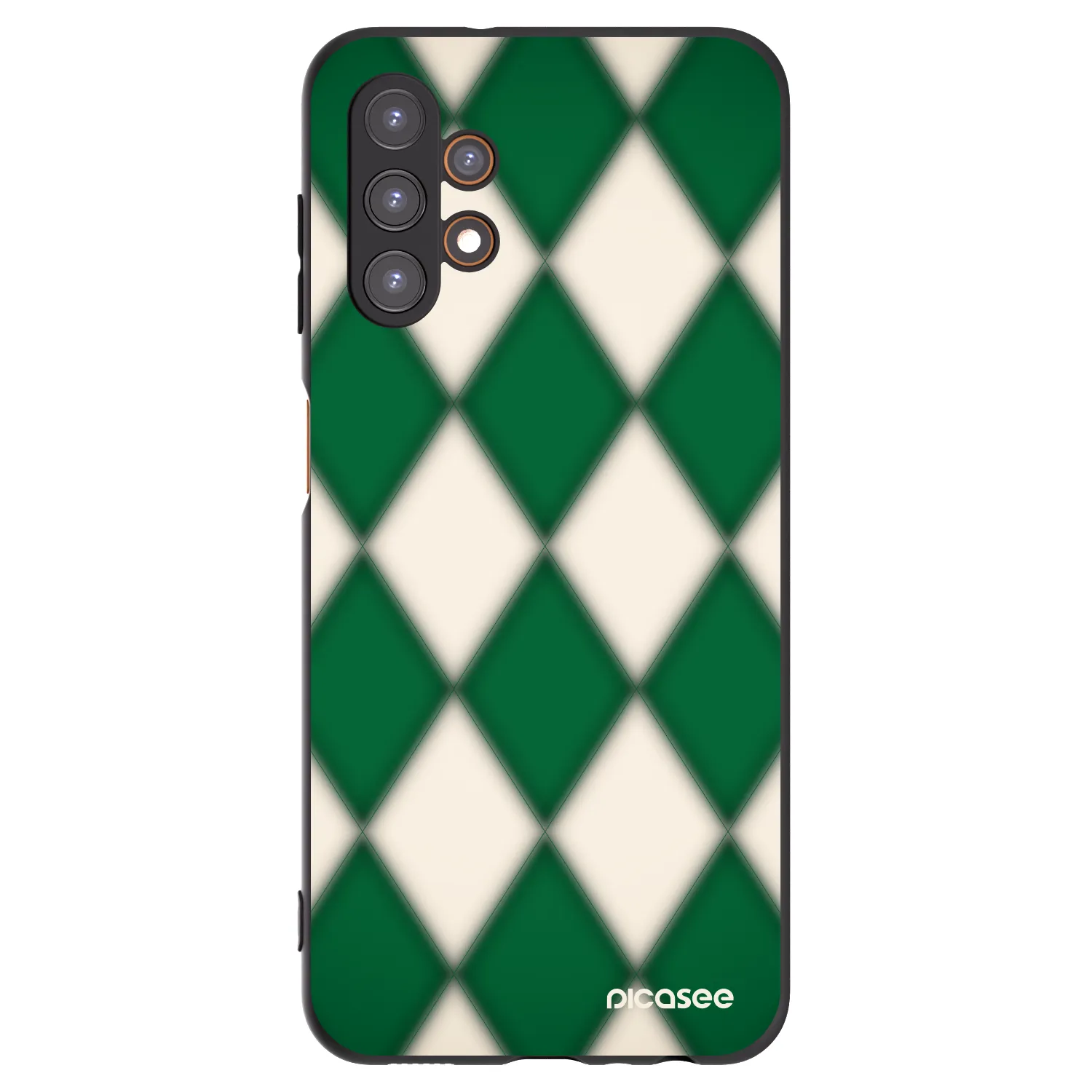 Picasee silikónový čierny obal pre Samsung Galaxy A13 4G A135 - Emerald Diamond