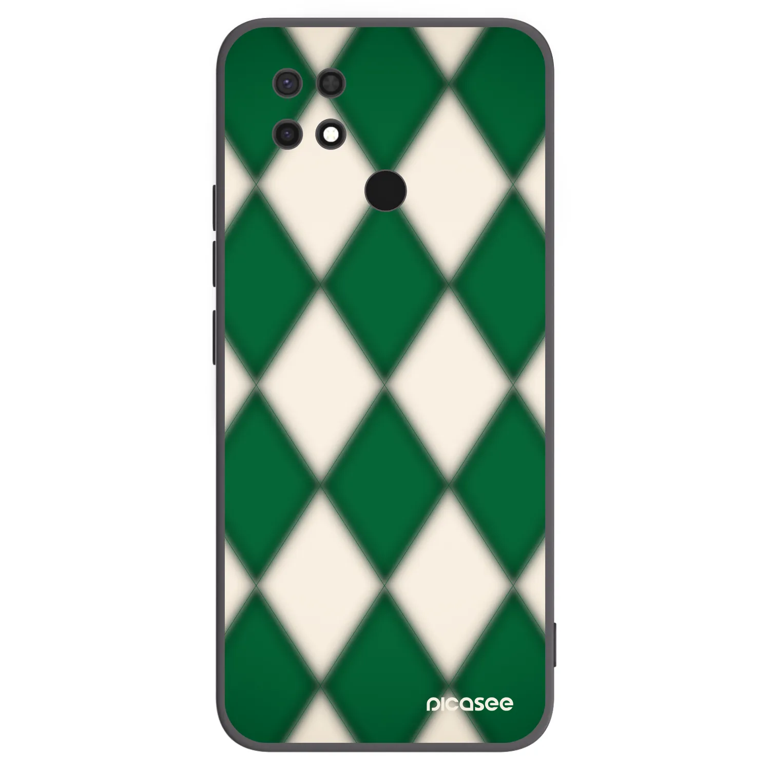 Picasee silikónový čierny obal pre Xiaomi Redmi 10C - Emerald Diamond