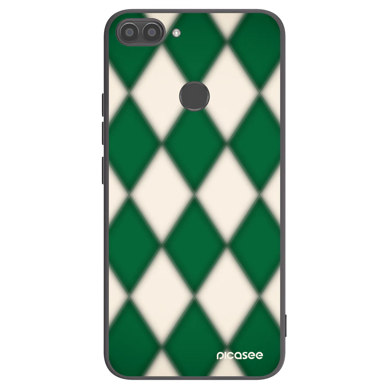 Picasee silikónový čierny obal pre Huawei P Smart - Emerald Diamond