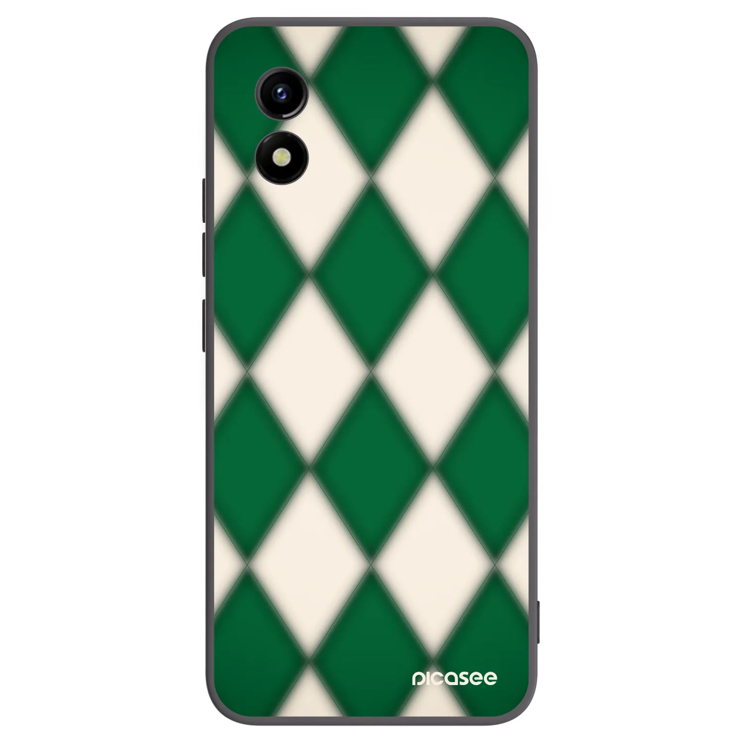 Picasee silikónový čierny obal pre Vivo Y01 - Emerald Diamond