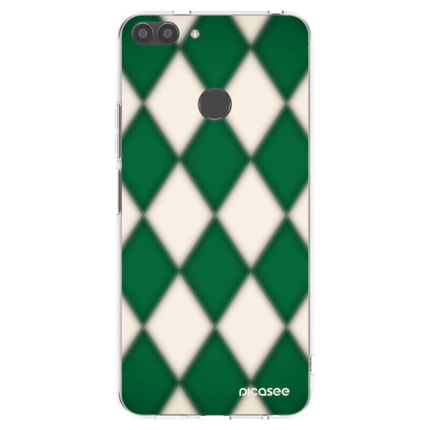 Picasee silikónový prehľadný obal pre Huawei P Smart - Emerald Diamond