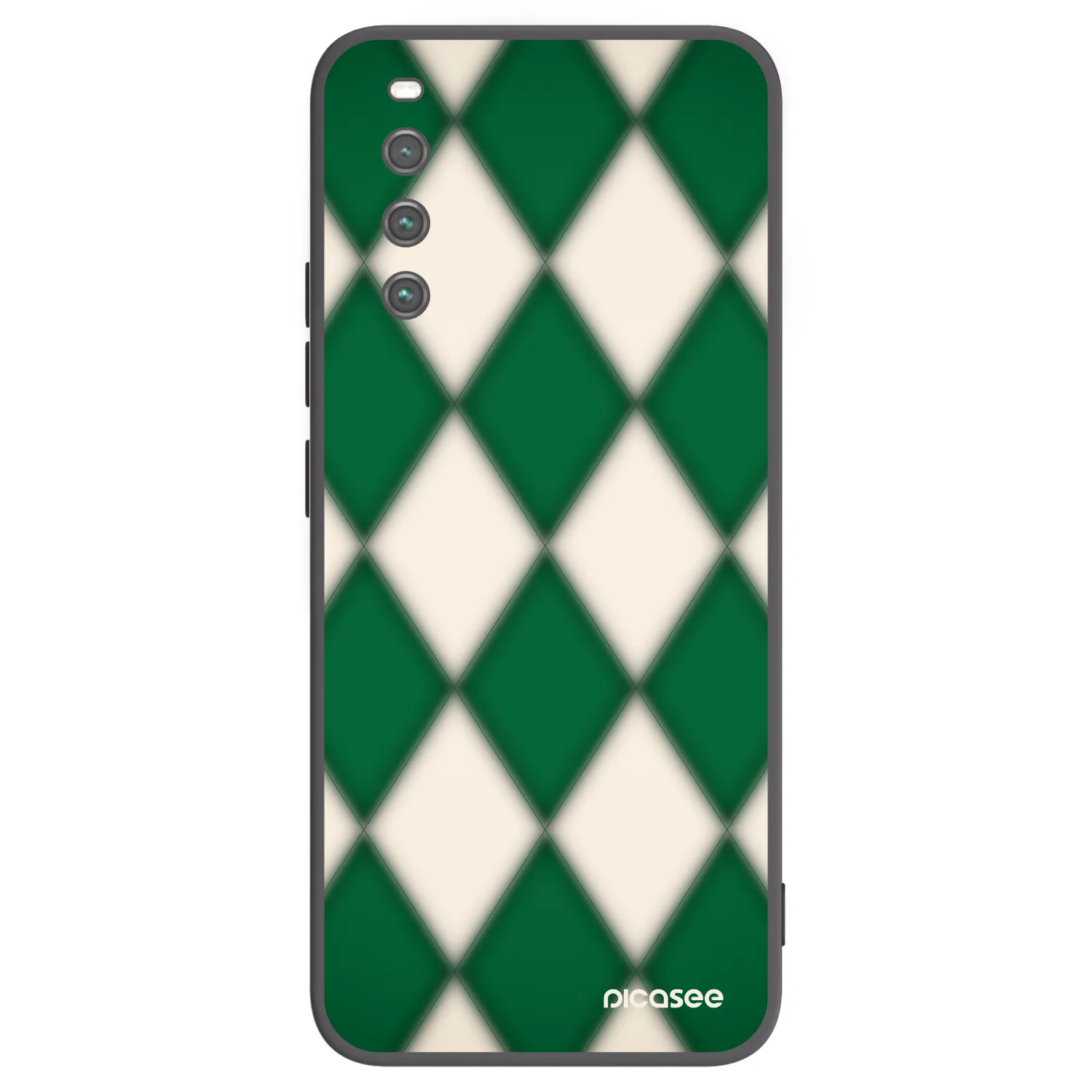 Picasee silikónový čierny obal pre Sony Xperia 10 IV 5G - Emerald Diamond