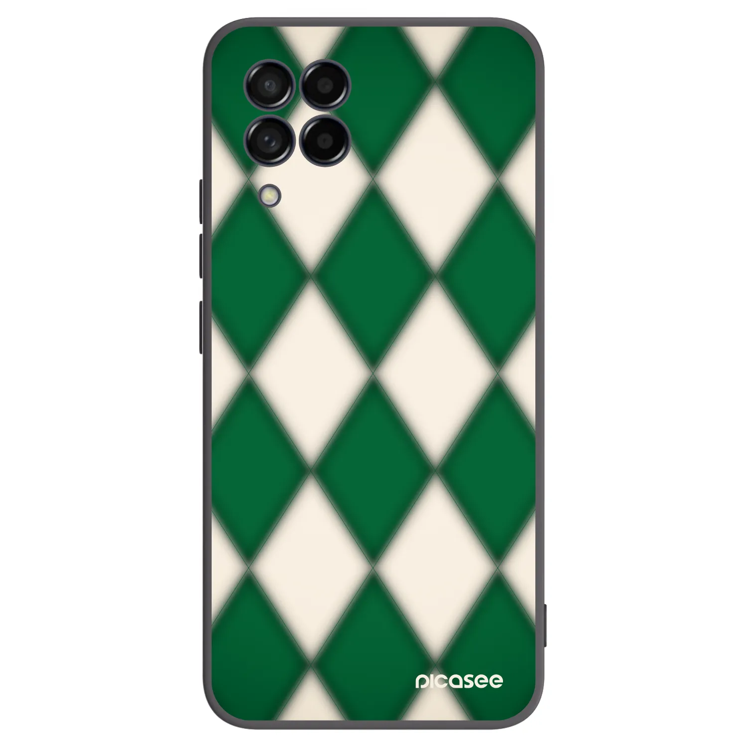 Picasee silikónový čierny obal pre Samsung Galaxy M53 5G - Emerald Diamond