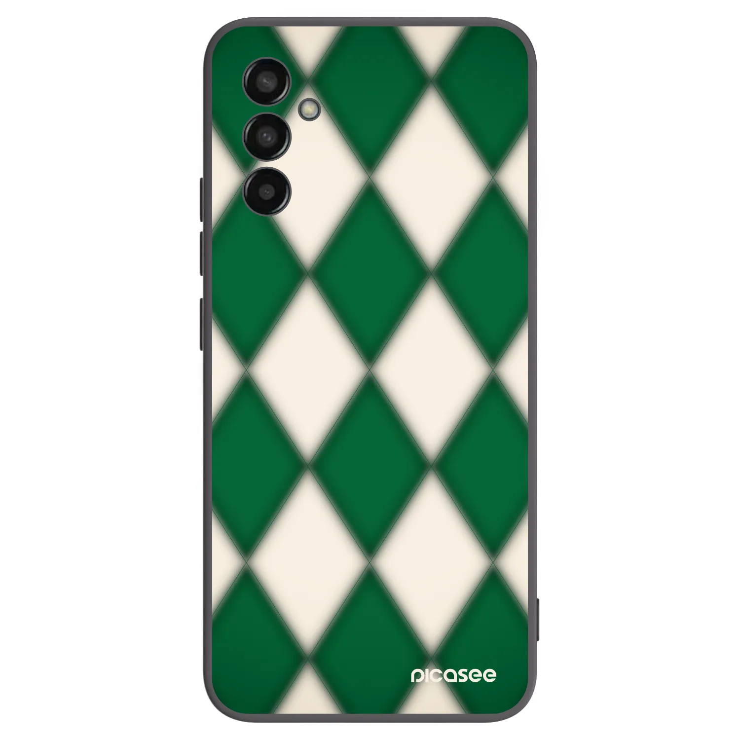 Picasee silikónový čierny obal pre Samsung Galaxy M13 M135F - Emerald Diamond