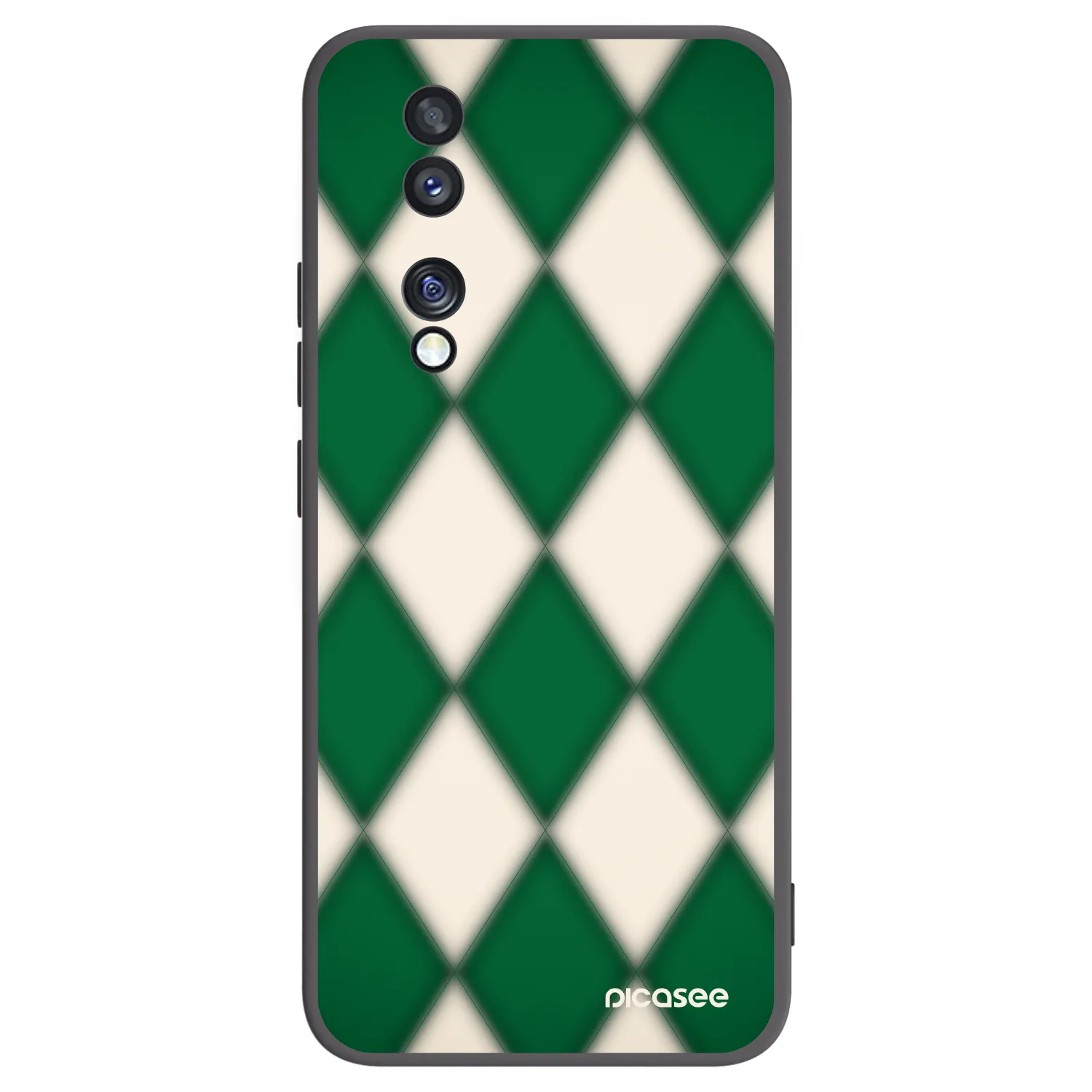 Picasee silikónový čierny obal pre Honor 70 - Emerald Diamond