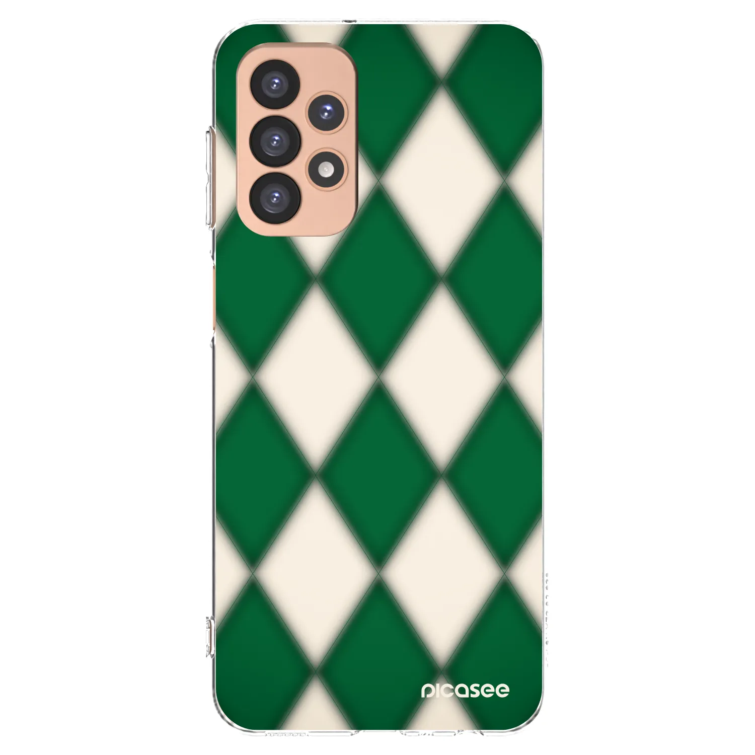 Picasee silikónový prehľadný obal pre Samsung Galaxy A23 A236B 5G - Emerald Diamond
