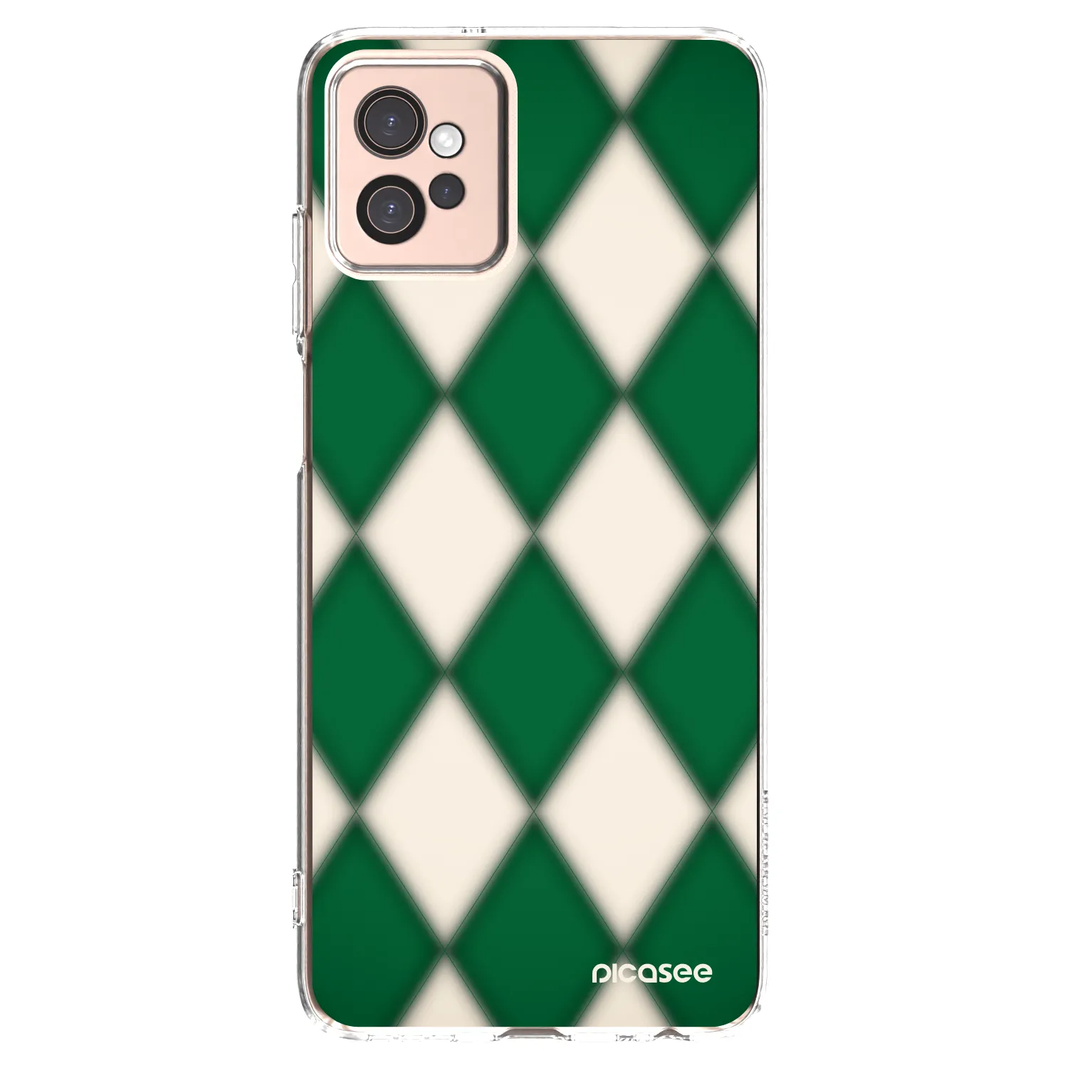 Picasee silikónový prehľadný obal pre Motorola Moto G32 - Emerald Diamond