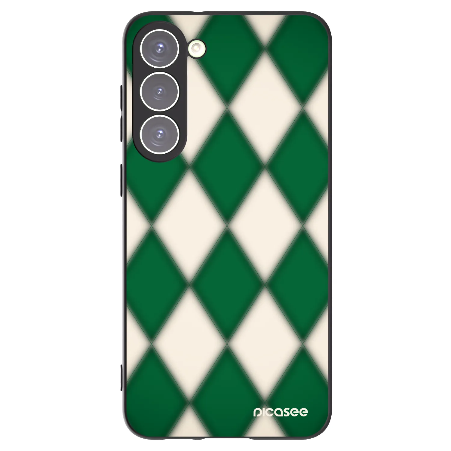 Picasee silikónový čierny obal pre Samsung Galaxy S23+ 5G - Emerald Diamond