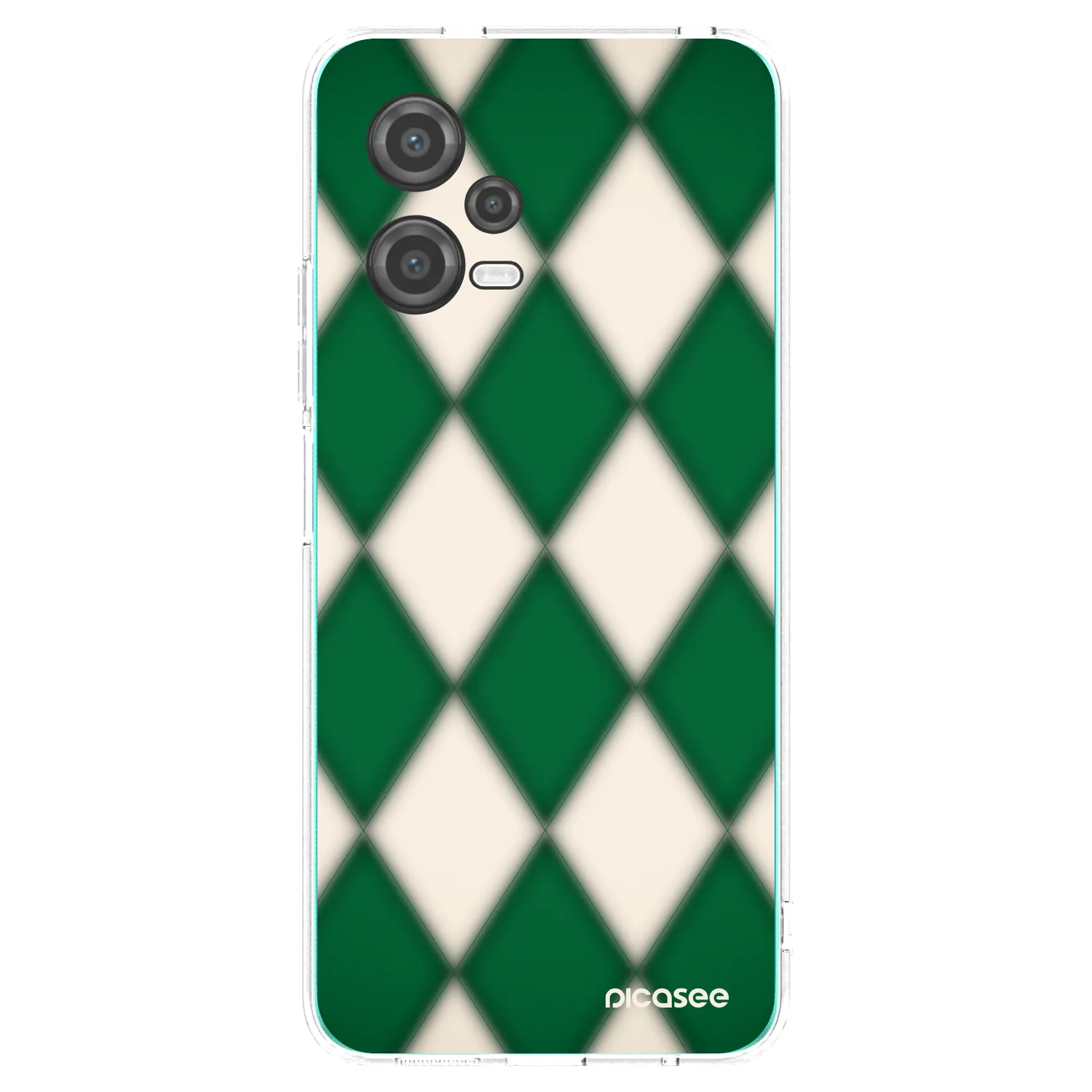Picasee silikónový prehľadný obal pre Xiaomi Poco X5 - Emerald Diamond