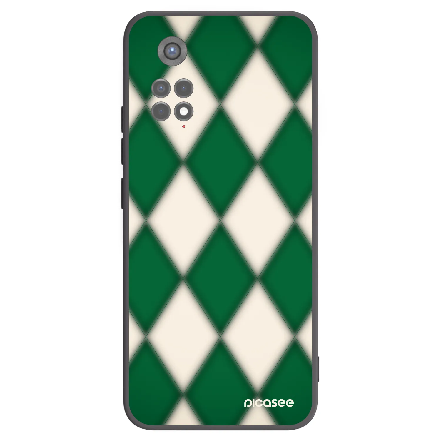 Picasee silikónový čierny obal pre Xiaomi Redmi Note 11S 5G - Emerald Diamond