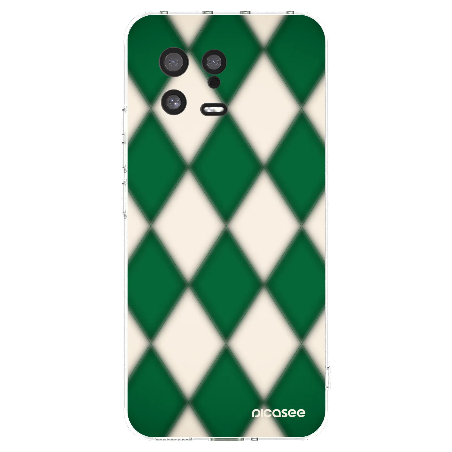 Silikónový prehľadný obal pre Xiaomi 13 - Emerald Diamond