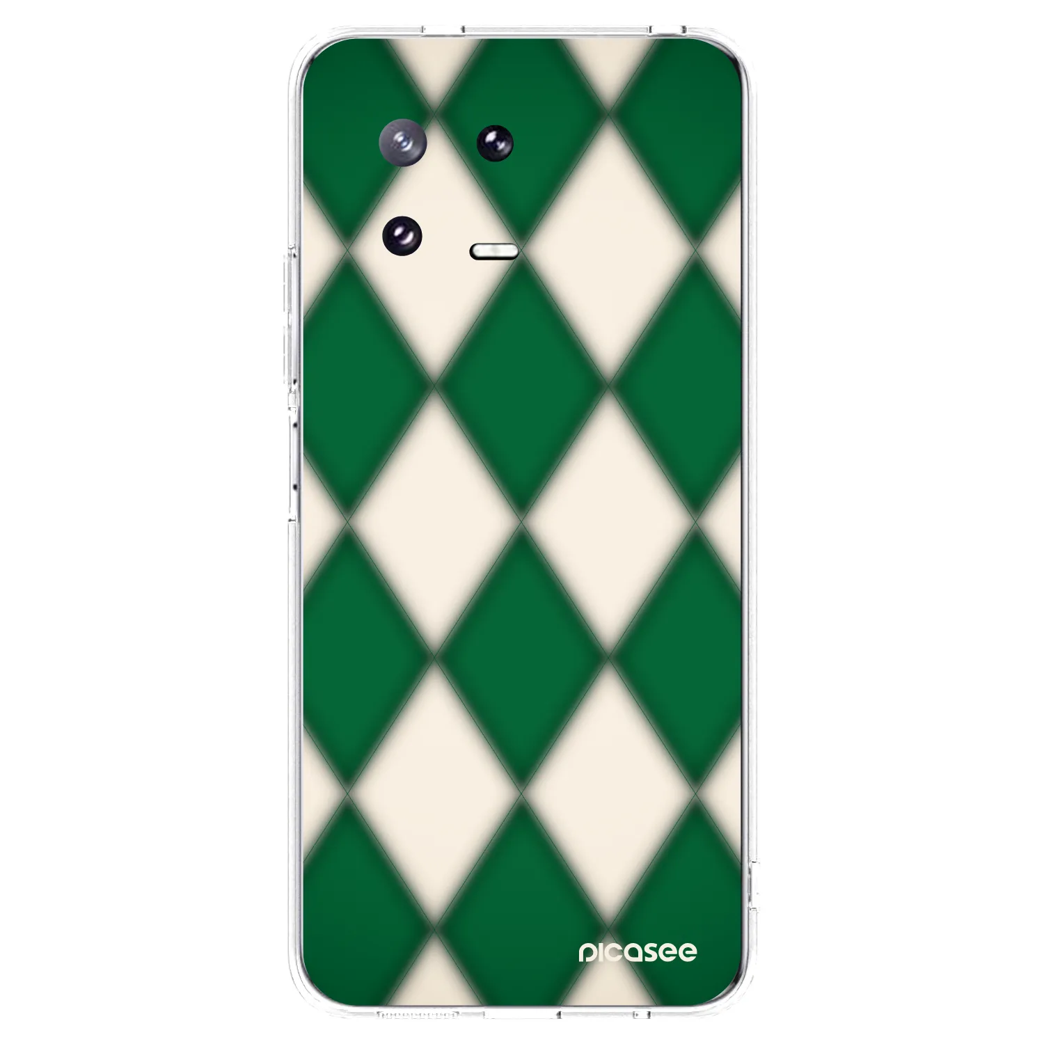 Picasee silikónový prehľadný obal pre Xiaomi 13 Pro - Emerald Diamond