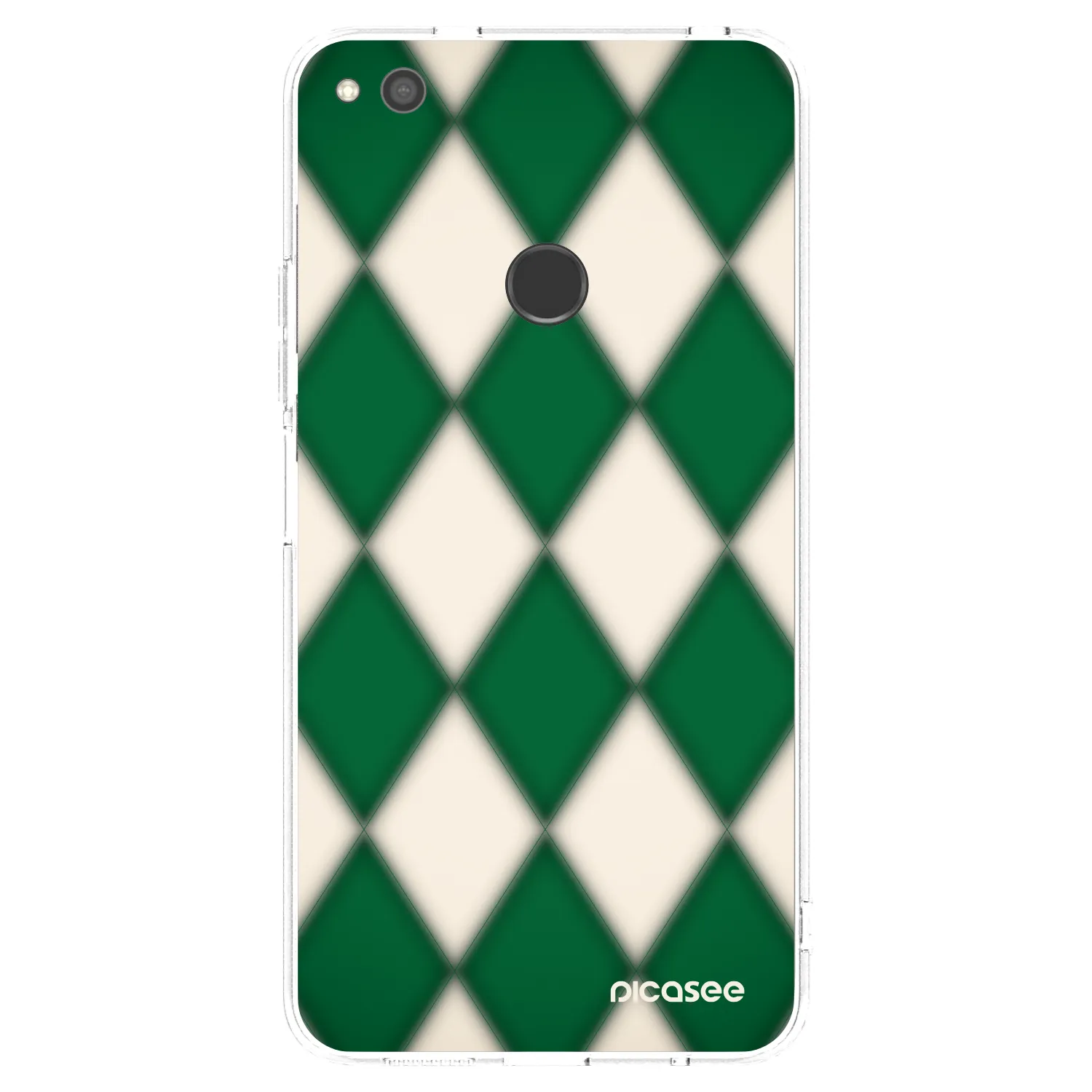 Picasee silikónový prehľadný obal pre Huawei P9 Lite 2017 - Emerald Diamond