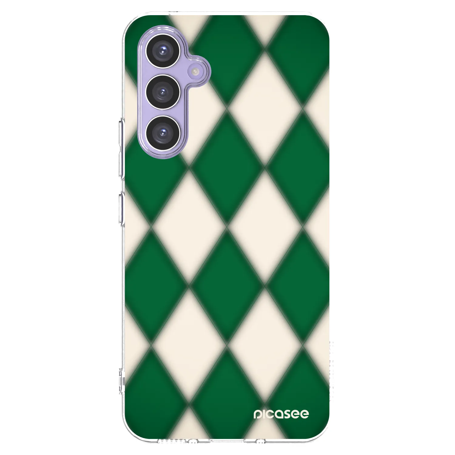 Picasee silikónový prehľadný obal pre Samsung Galaxy A54 5G A546B - Emerald Diamond