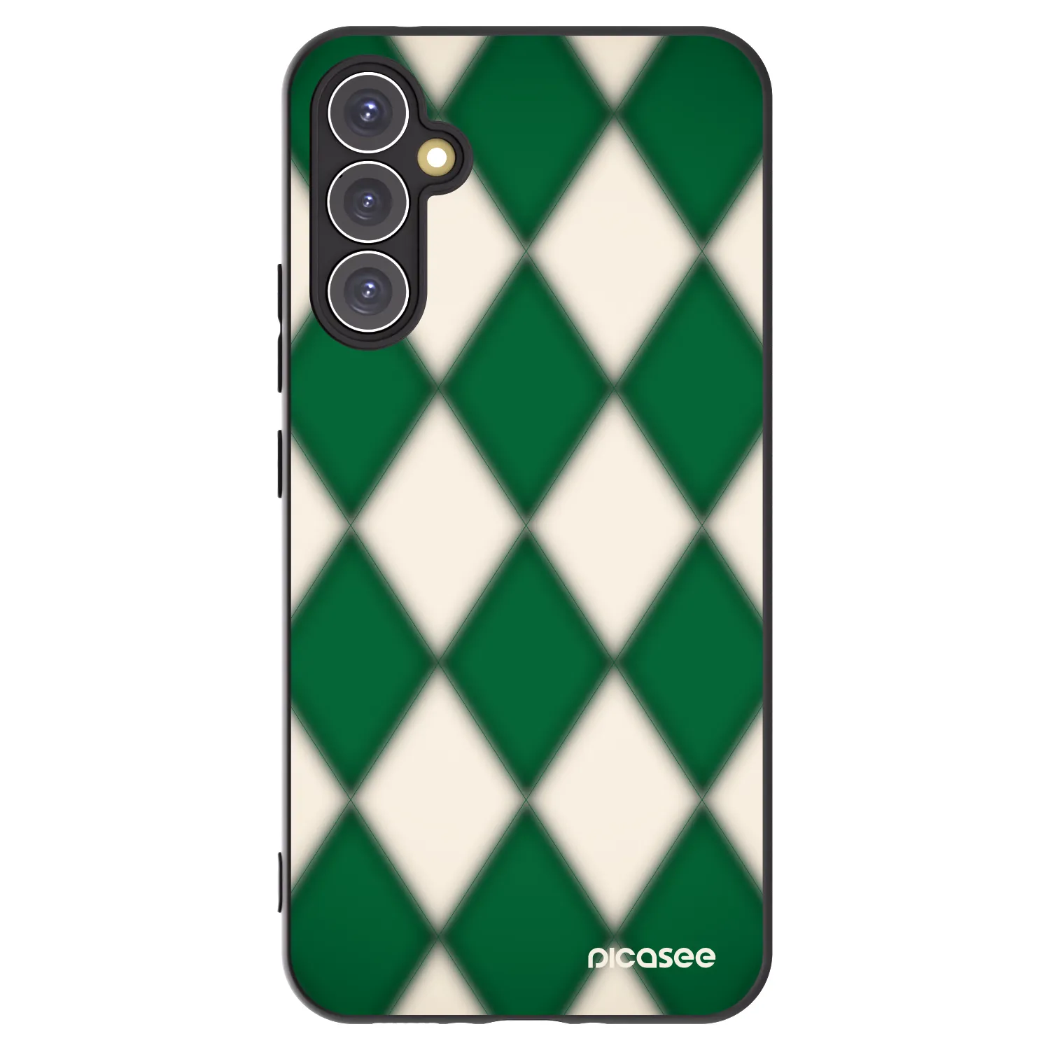Picasee silikónový čierny obal pre Samsung Galaxy A34 5G A346B - Emerald Diamond