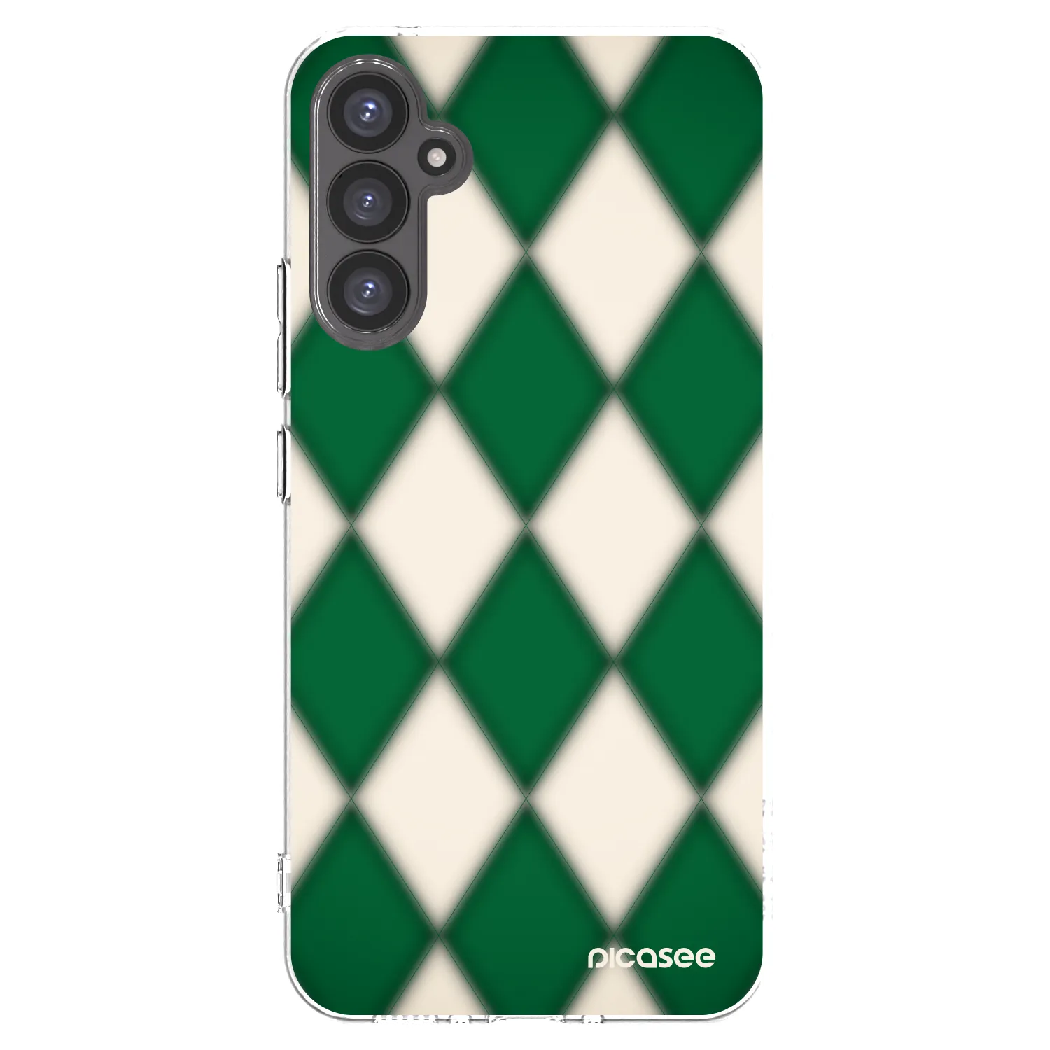 Picasee silikónový prehľadný obal pre Samsung Galaxy A34 5G A346B - Emerald Diamond