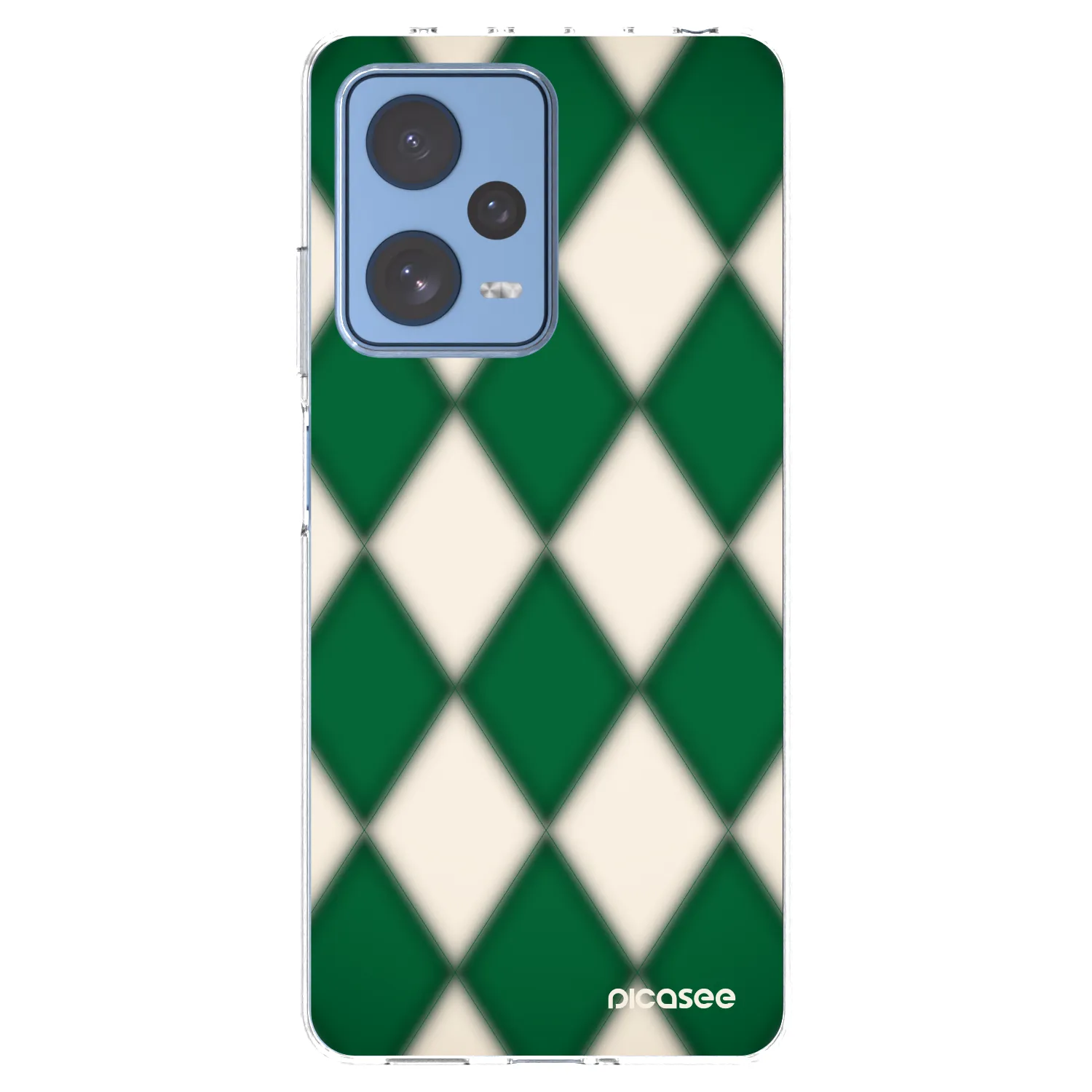Picasee silikónový prehľadný obal pre Xiaomi Redmi Note 12 Pro 5G - Emerald Diamond