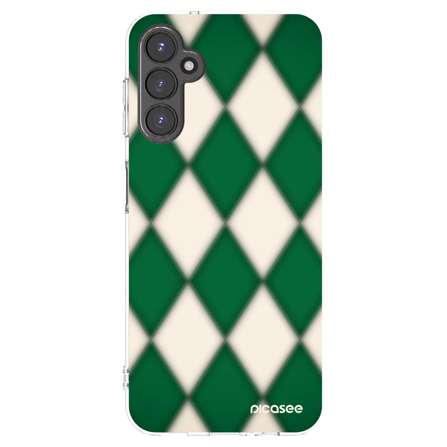 Picasee silikónový prehľadný obal pre Samsung Galaxy A14 4G A145R - Emerald Diamond
