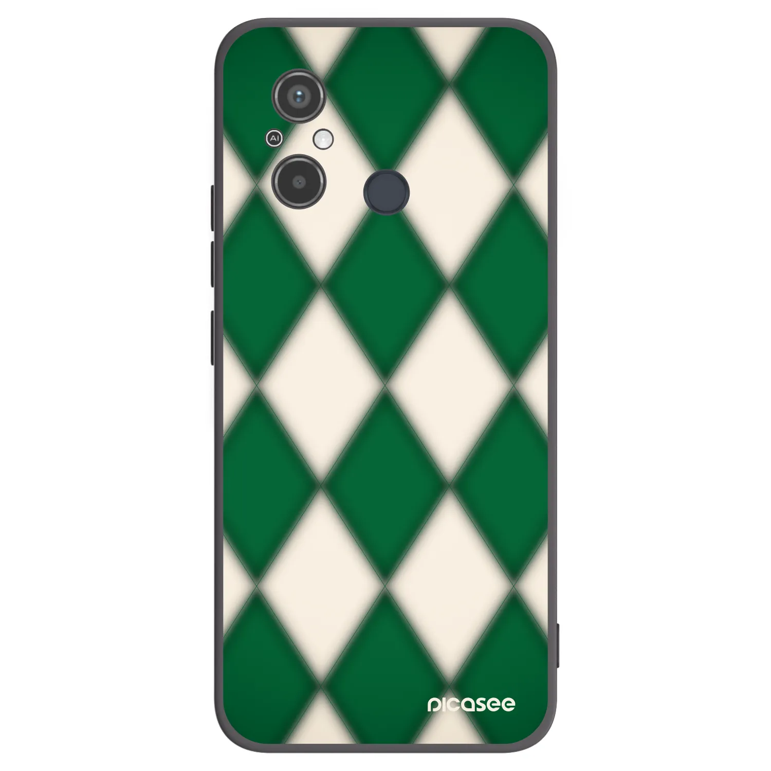 Picasee silikónový čierny obal pre Xiaomi Redmi 12C - Emerald Diamond