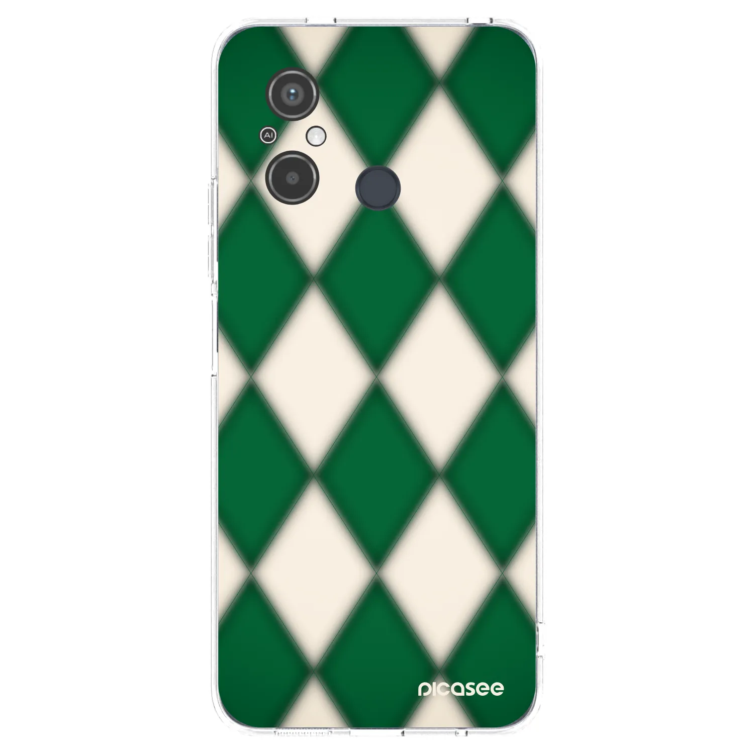 Picasee silikónový prehľadný obal pre Xiaomi Redmi 12C - Emerald Diamond