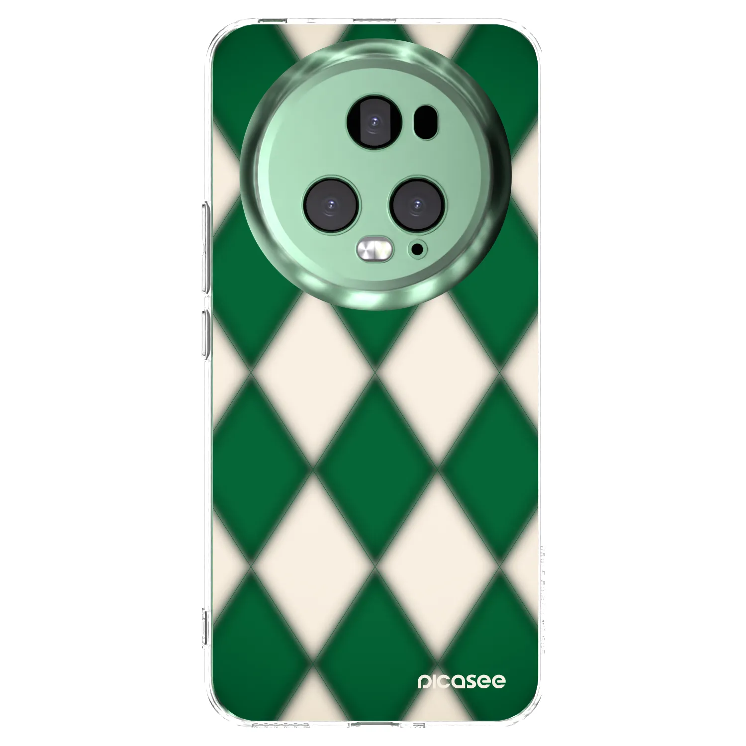 Picasee silikónový prehľadný obal pre Honor Magic5 Pro - Emerald Diamond