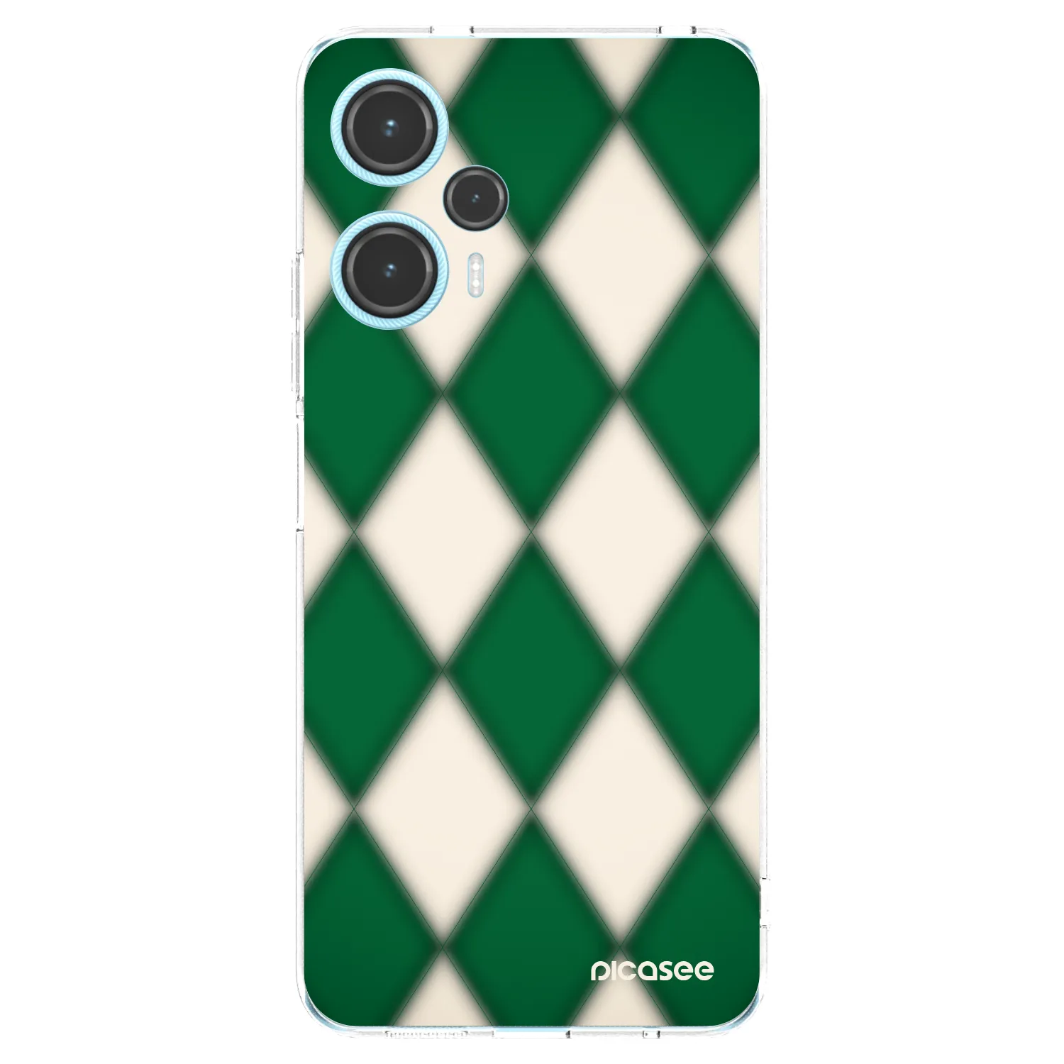 Picasee silikónový prehľadný obal pre Xiaomi Poco F5 - Emerald Diamond