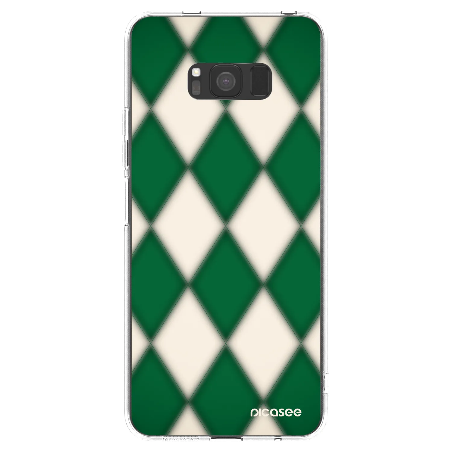 Picasee silikónový prehľadný obal pre Samsung Galaxy S8 G950F - Emerald Diamond