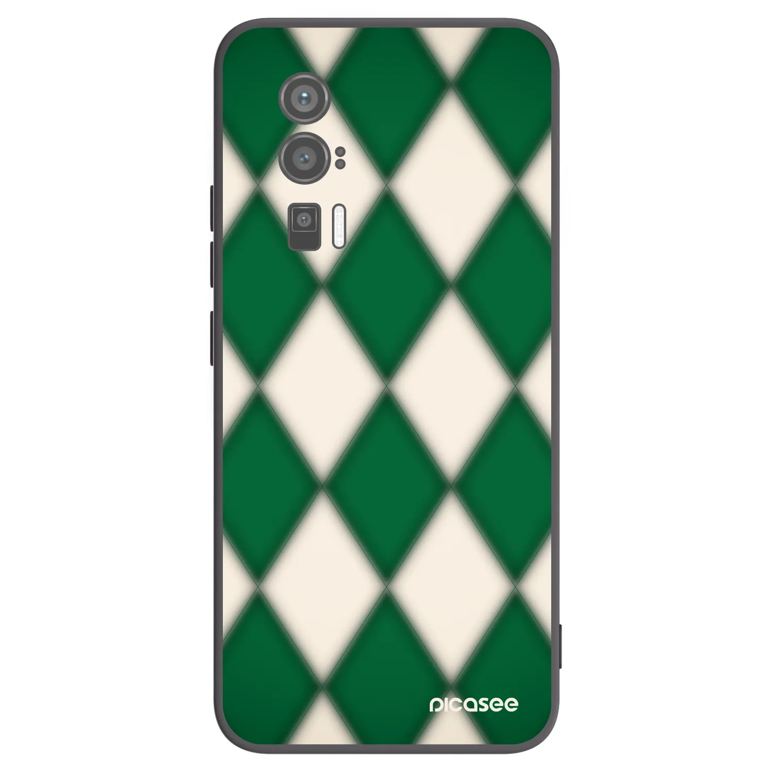 Picasee silikónový čierny obal pre Xiaomi Poco F5 Pro 5G - Emerald Diamond