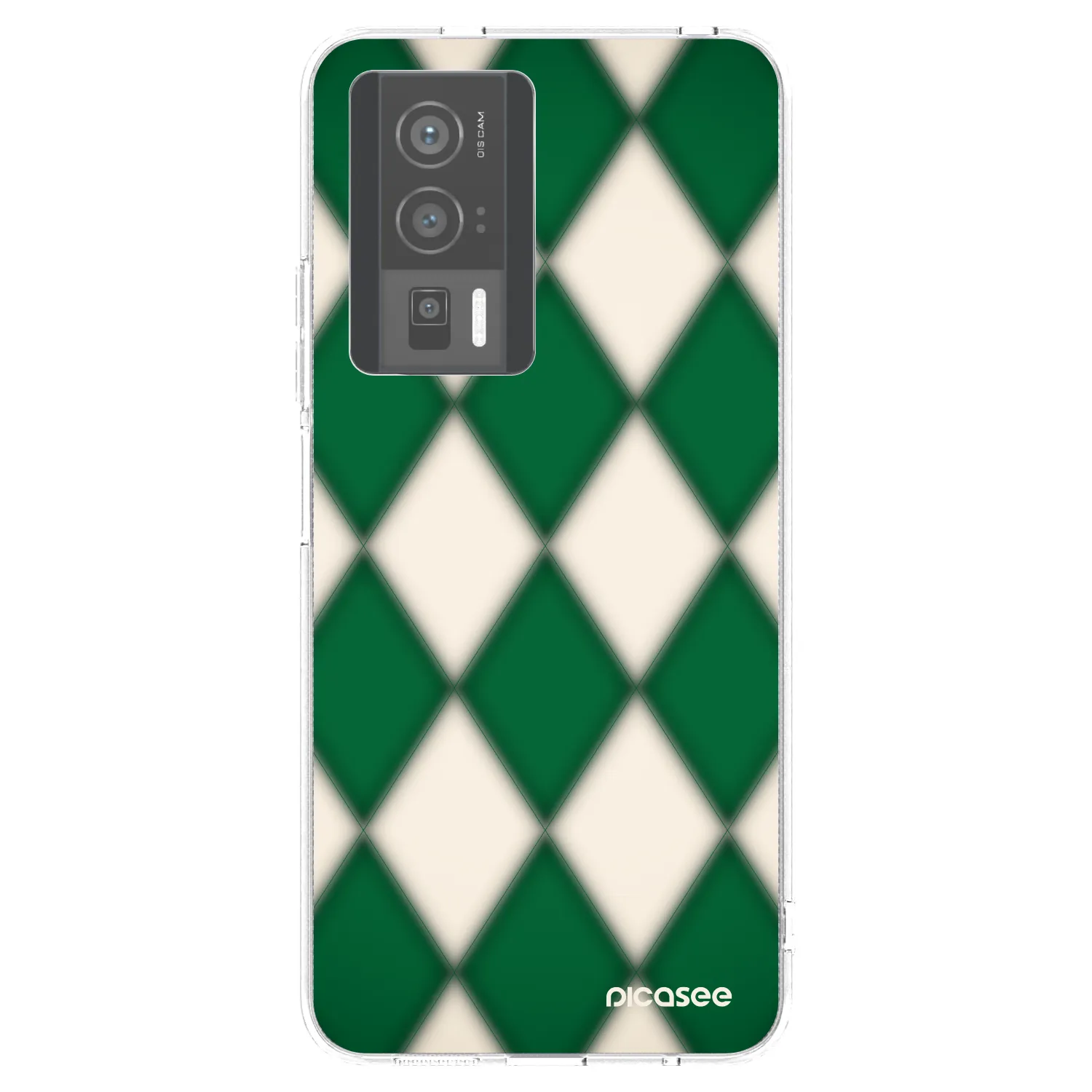 Picasee silikónový prehľadný obal pre Xiaomi Poco F5 Pro 5G - Emerald Diamond