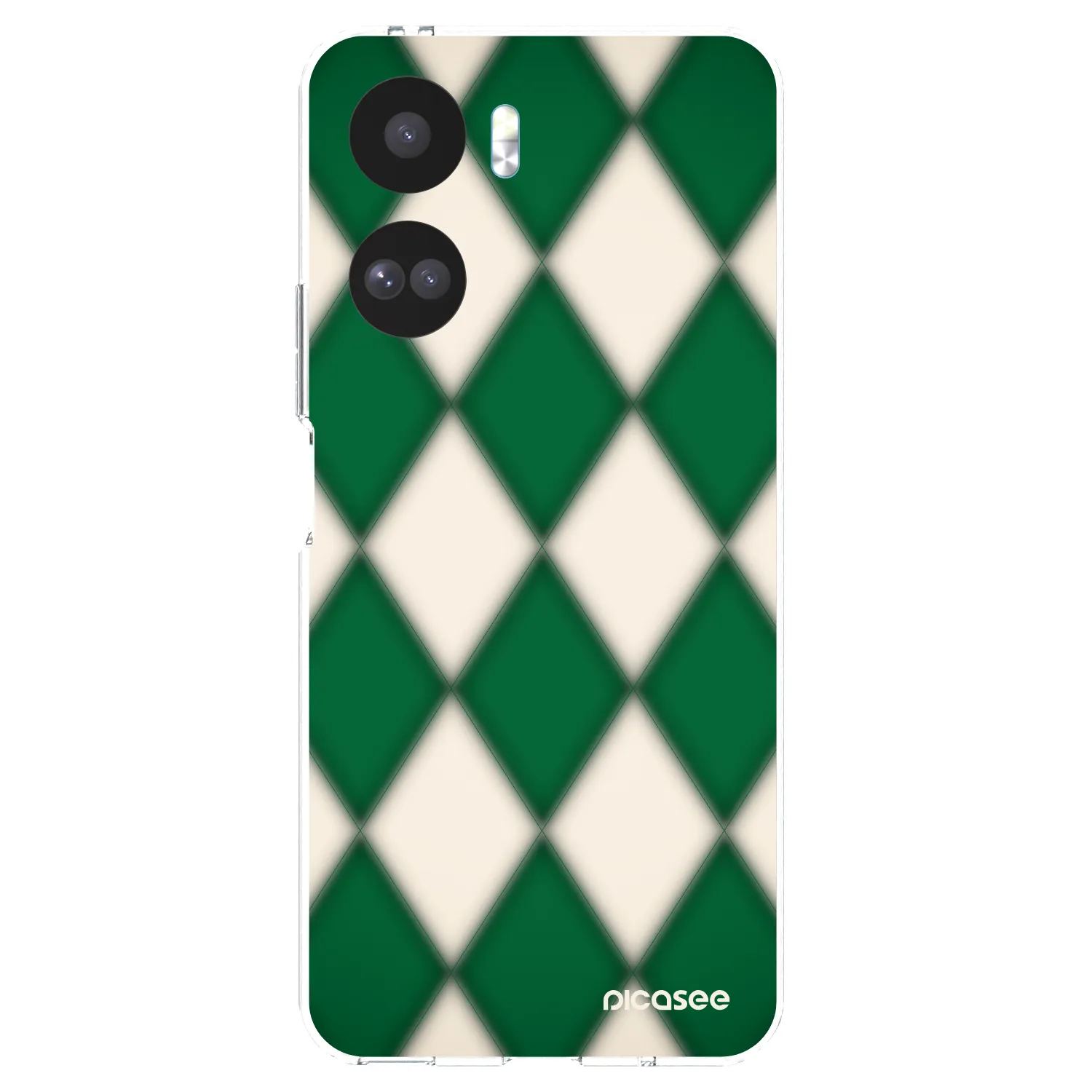Picasee silikónový prehľadný obal pre Honor 90 Lite 5G - Emerald Diamond