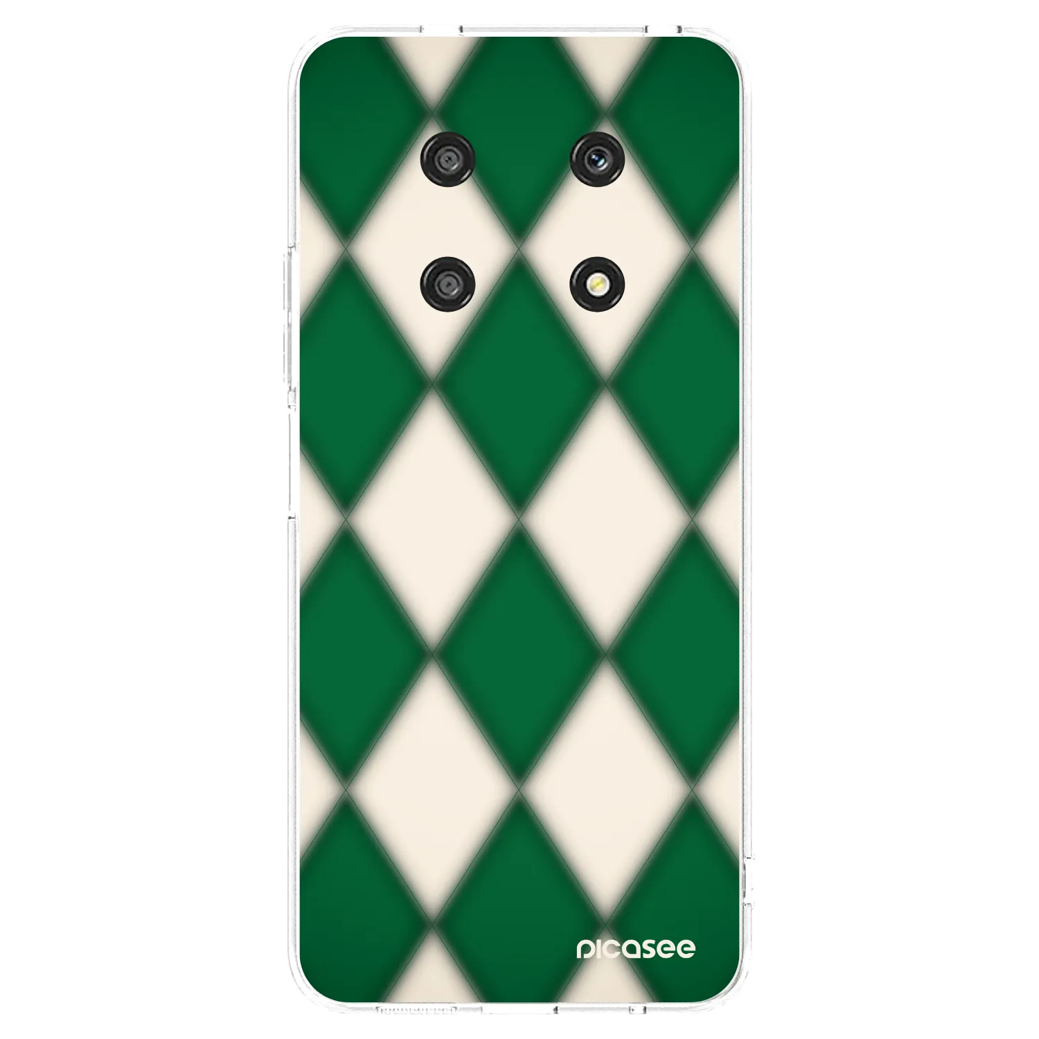 Picasee silikónový prehľadný obal pre Honor Magic4 Lite 5G - Emerald Diamond