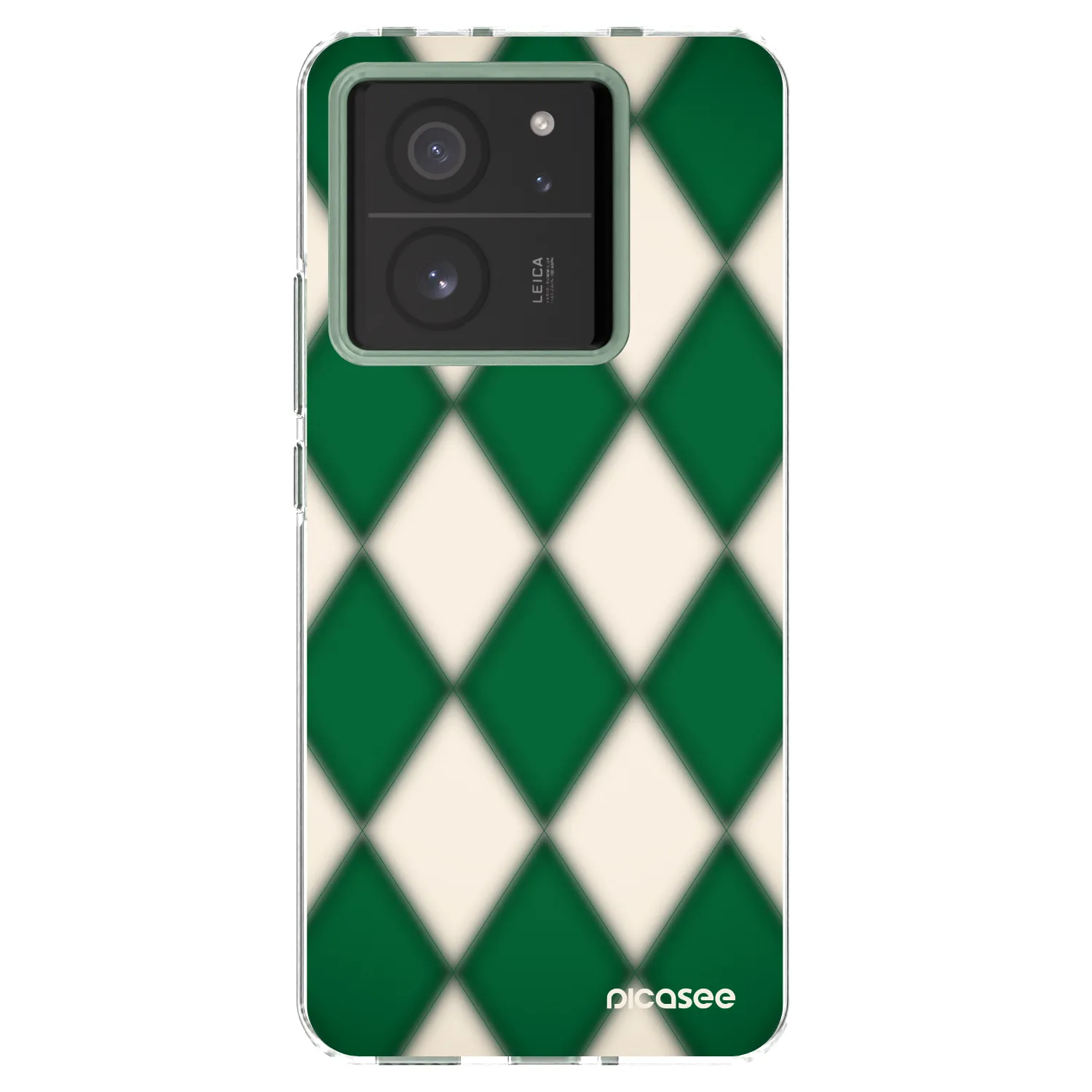Picasee silikónový prehľadný obal pre Xiaomi 13T - Emerald Diamond