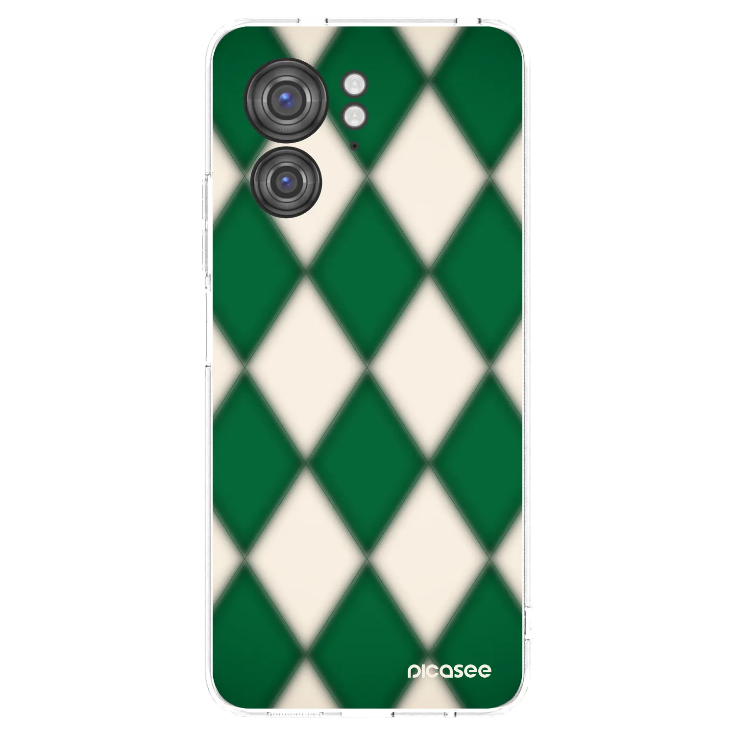 Picasee silikónový prehľadný obal pre Motorola Edge 40 - Emerald Diamond