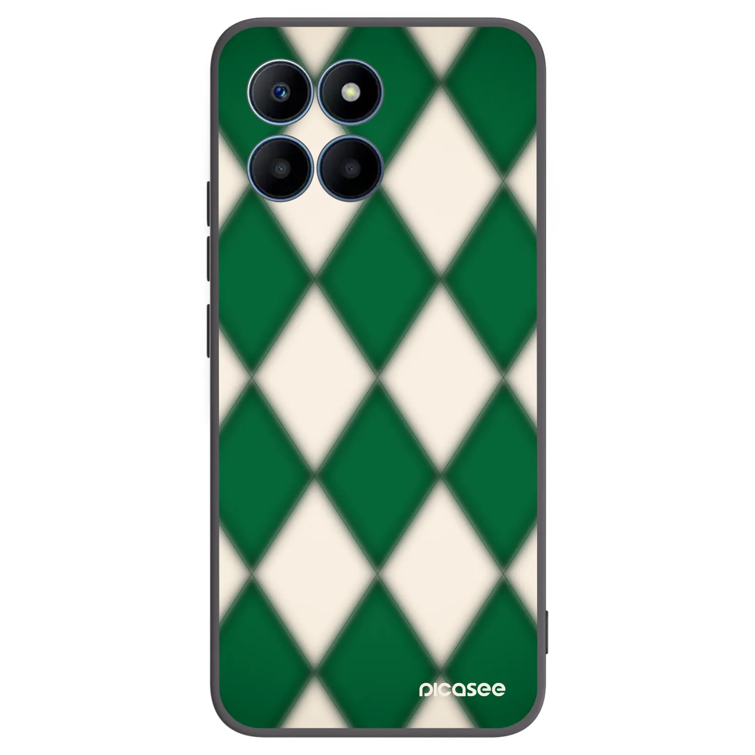 Picasee silikónový čierny obal pre Honor 70 Lite - Emerald Diamond