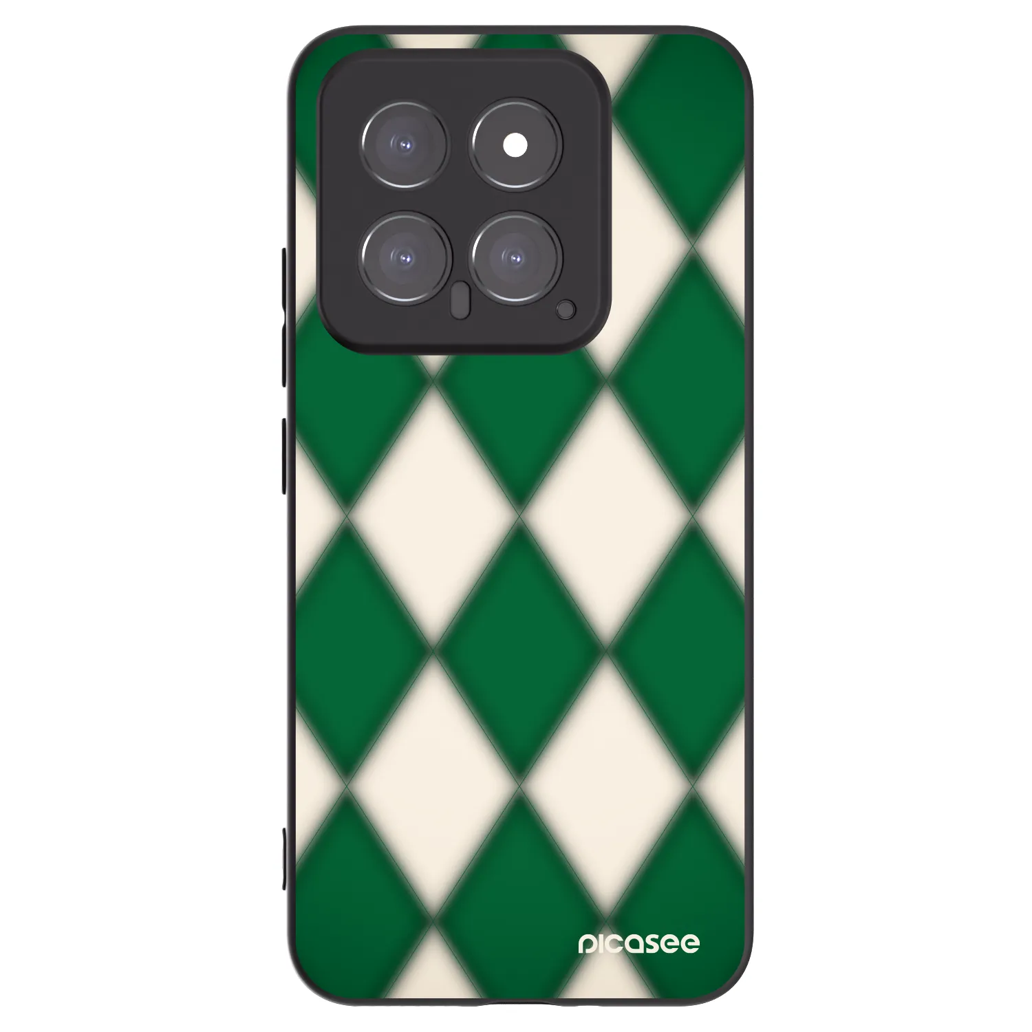 Picasee silikónový čierny obal pre Xiaomi 14 - Emerald Diamond