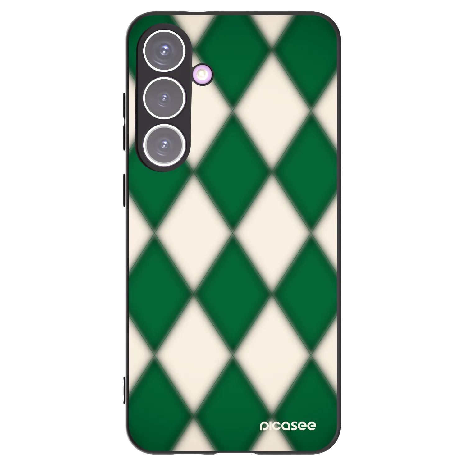 Picasee silikónový čierny obal pre Samsung Galaxy S24+ S926B 5G - Emerald Diamond