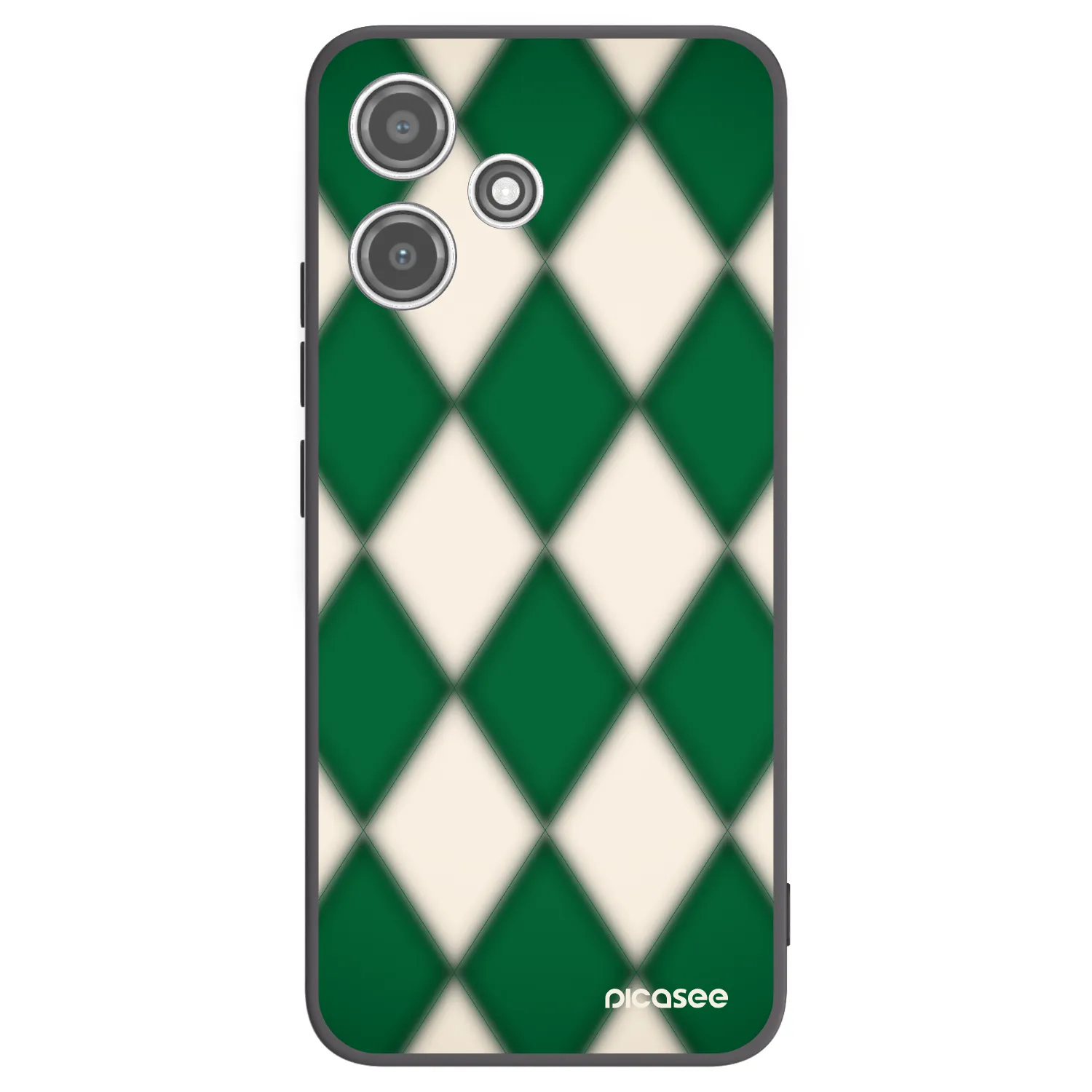 Picasee silikónový čierny obal pre Xiaomi Redmi 12 5G - Emerald Diamond