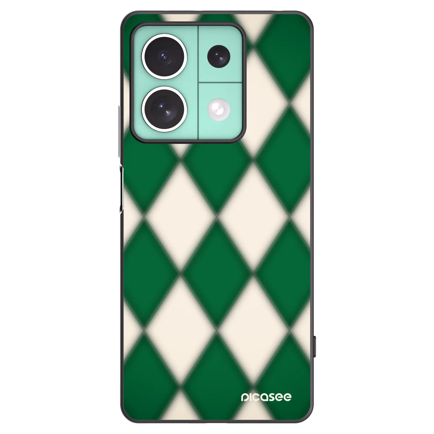 Picasee silikónový čierny obal pre Xiaomi Redmi Note 13 5G - Emerald Diamond