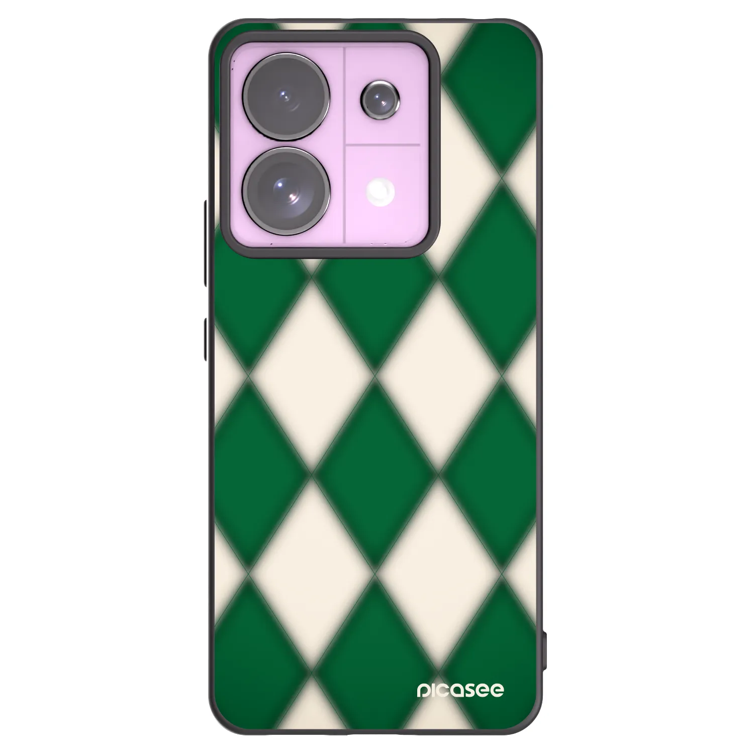 Picasee silikónový čierny obal pre Xiaomi Redmi Note 13 Pro 5G - Emerald Diamond