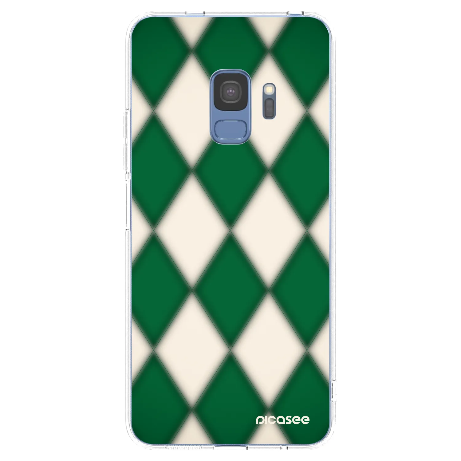 Picasee silikónový prehľadný obal pre Samsung Galaxy S9 G960F - Emerald Diamond