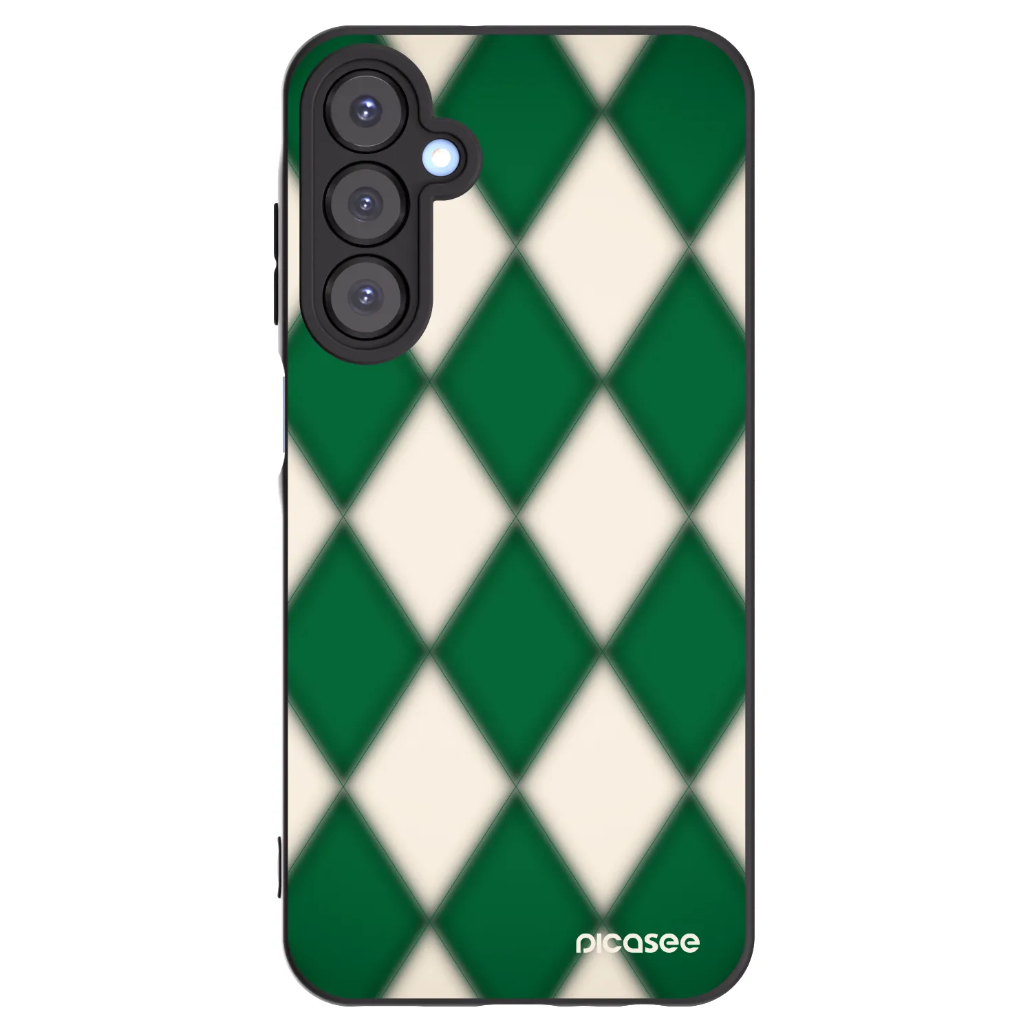 Picasee silikónový čierny obal pre Samsung Galaxy A25 A256B 5G - Emerald Diamond