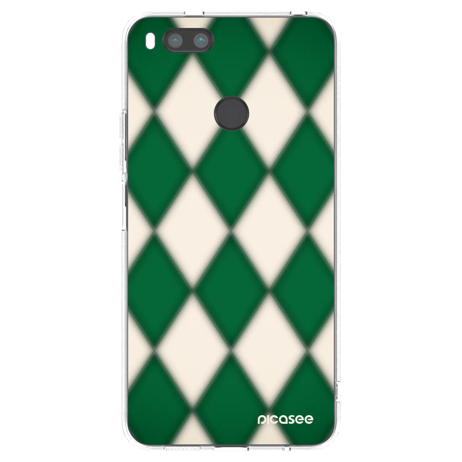 Picasee silikónový prehľadný obal pre Xiaomi Redmi Note 11S 5G - Emerald Diamond