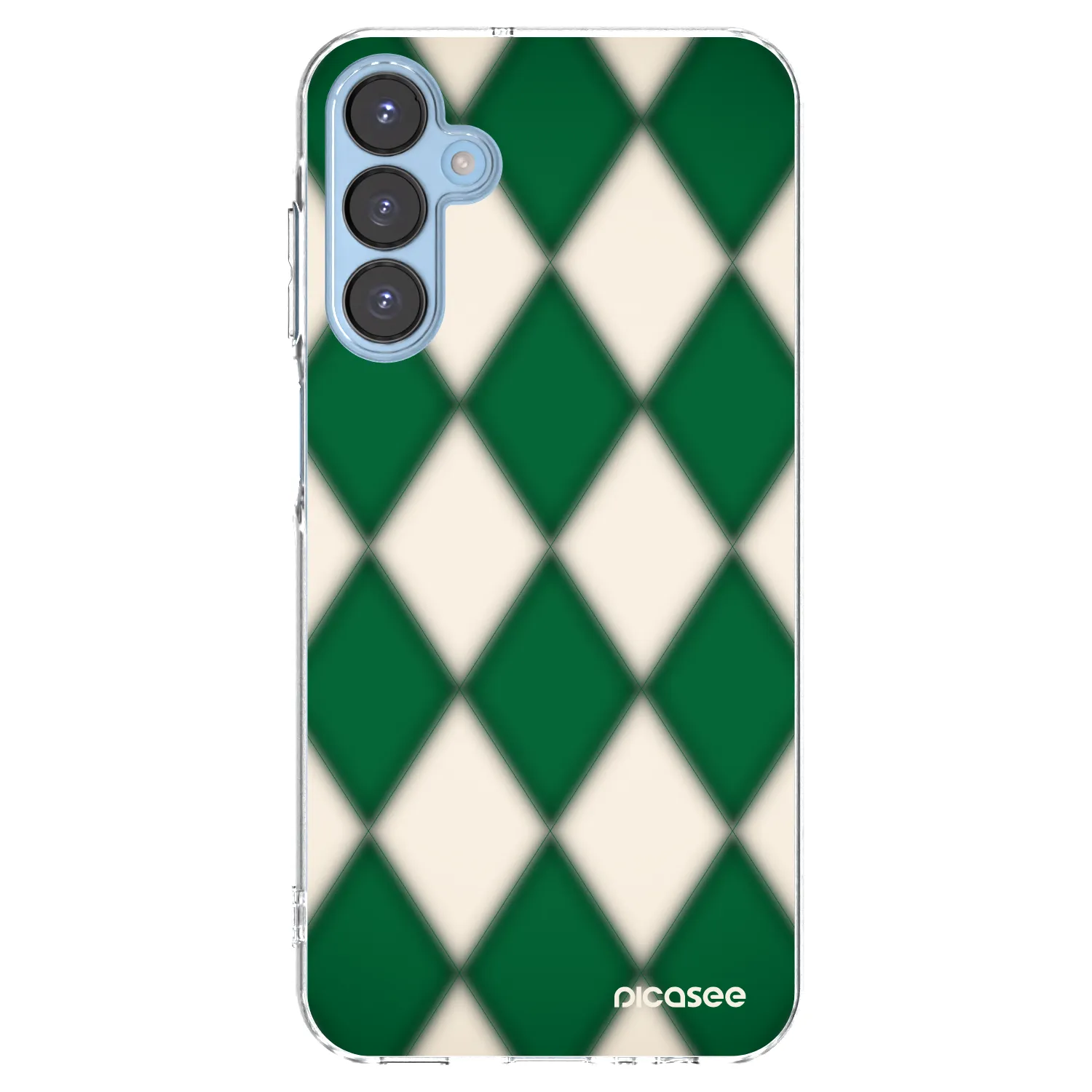 Picasee silikónový prehľadný obal pre Samsung Galaxy A15 A156B 5G - Emerald Diamond